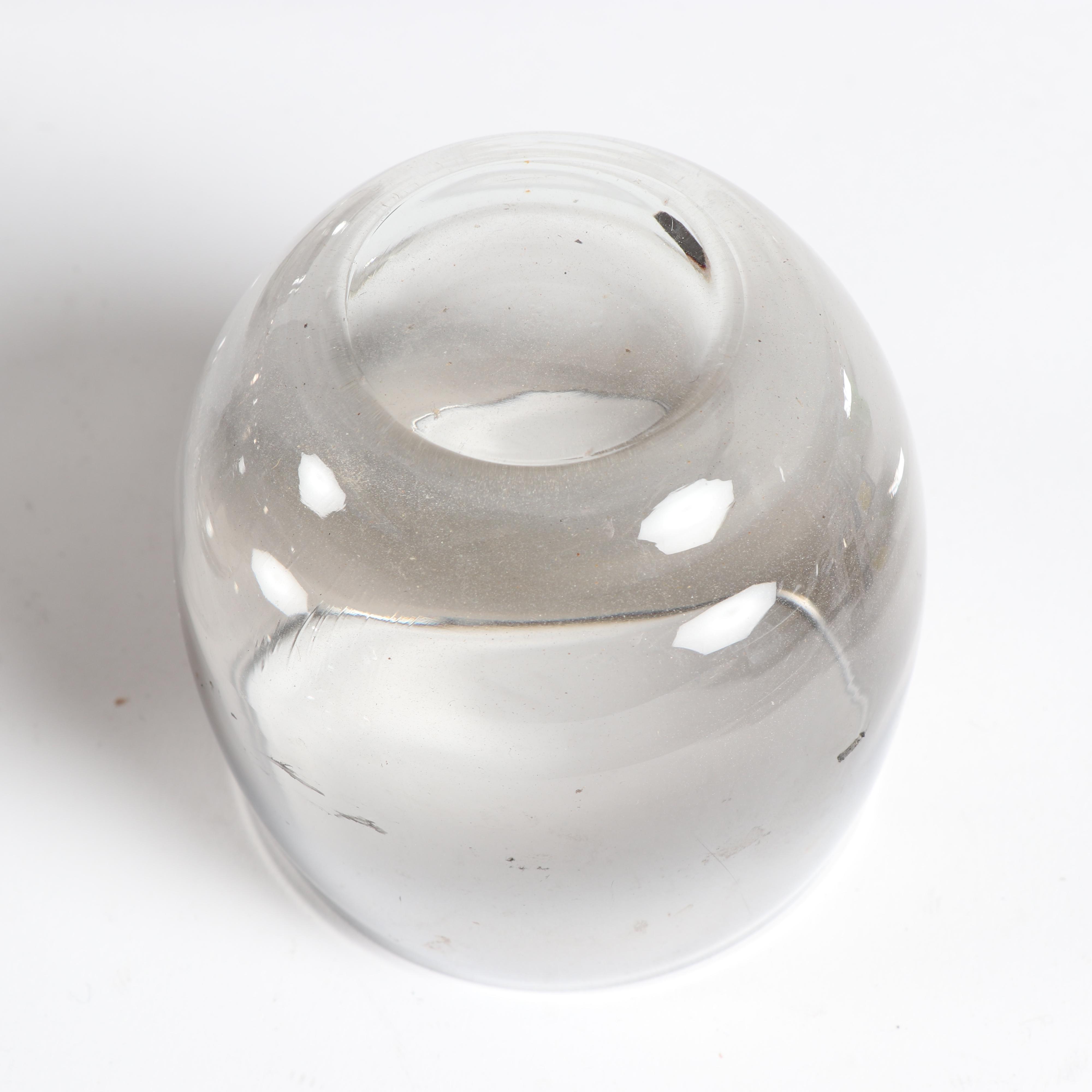 Mid Century Modern Dorothy Thorpe "Silver Band" Roly Poly Glasses