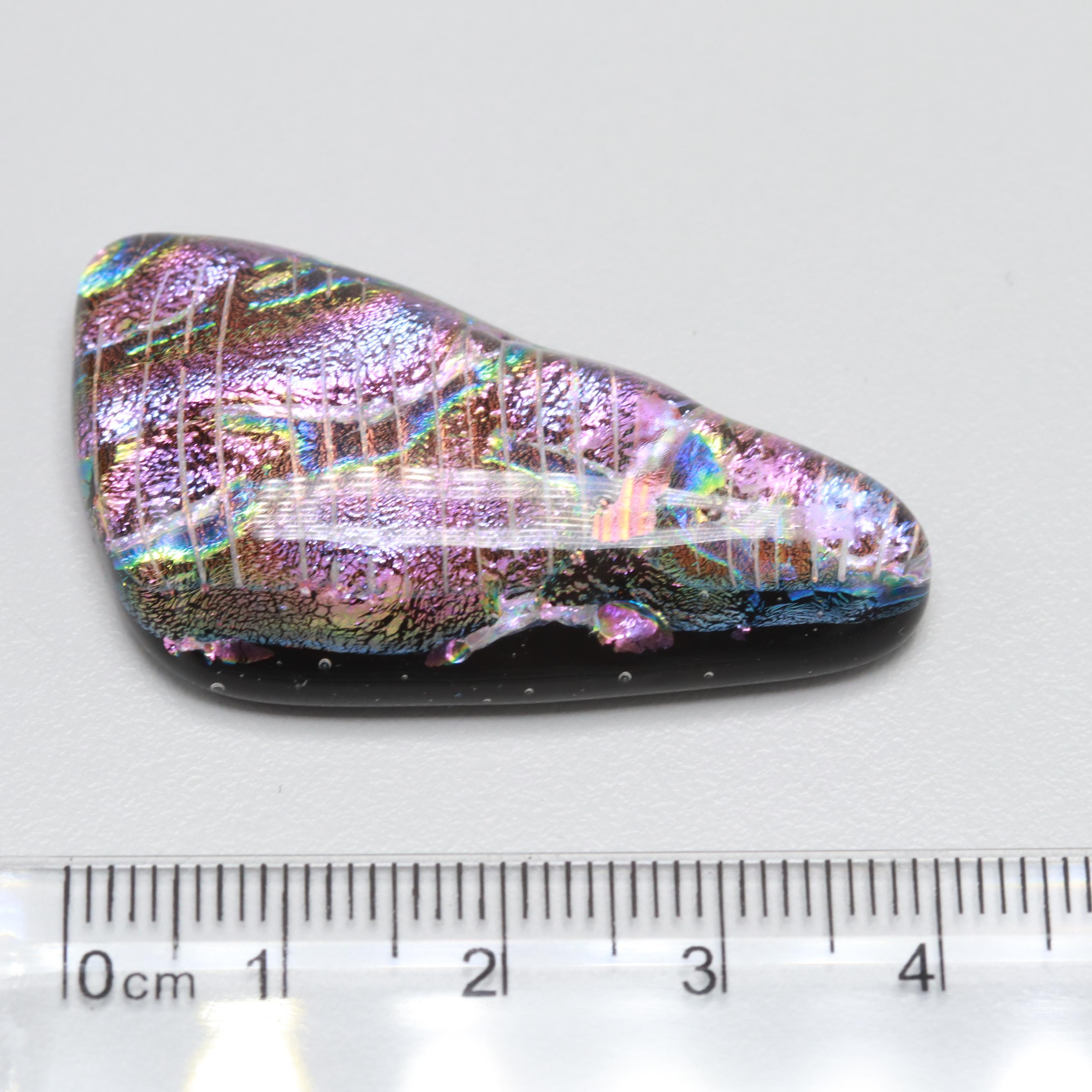 Loose Foil Glass Freeform Cabochons
