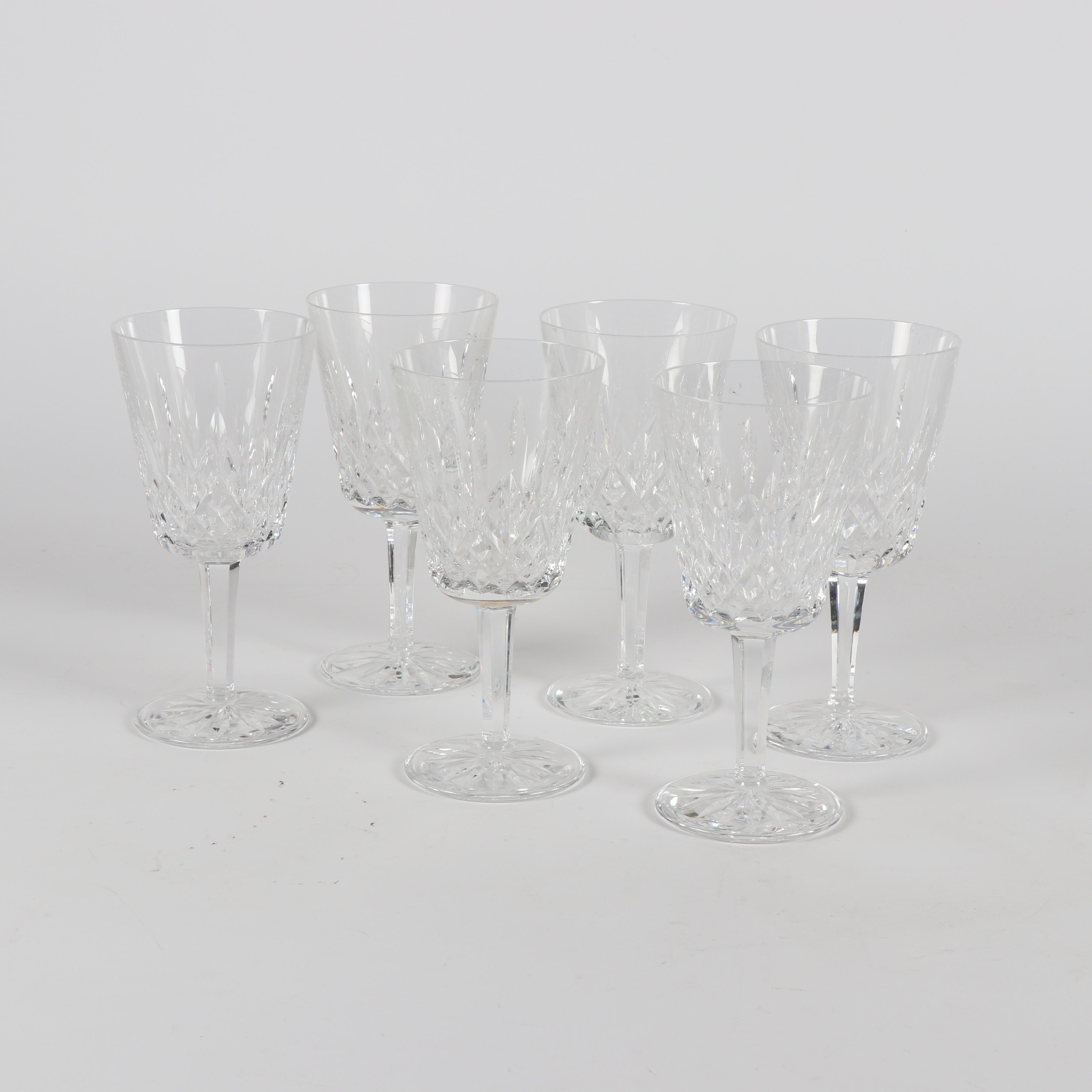 Waterford Crystal "Lismore" Water Goblets