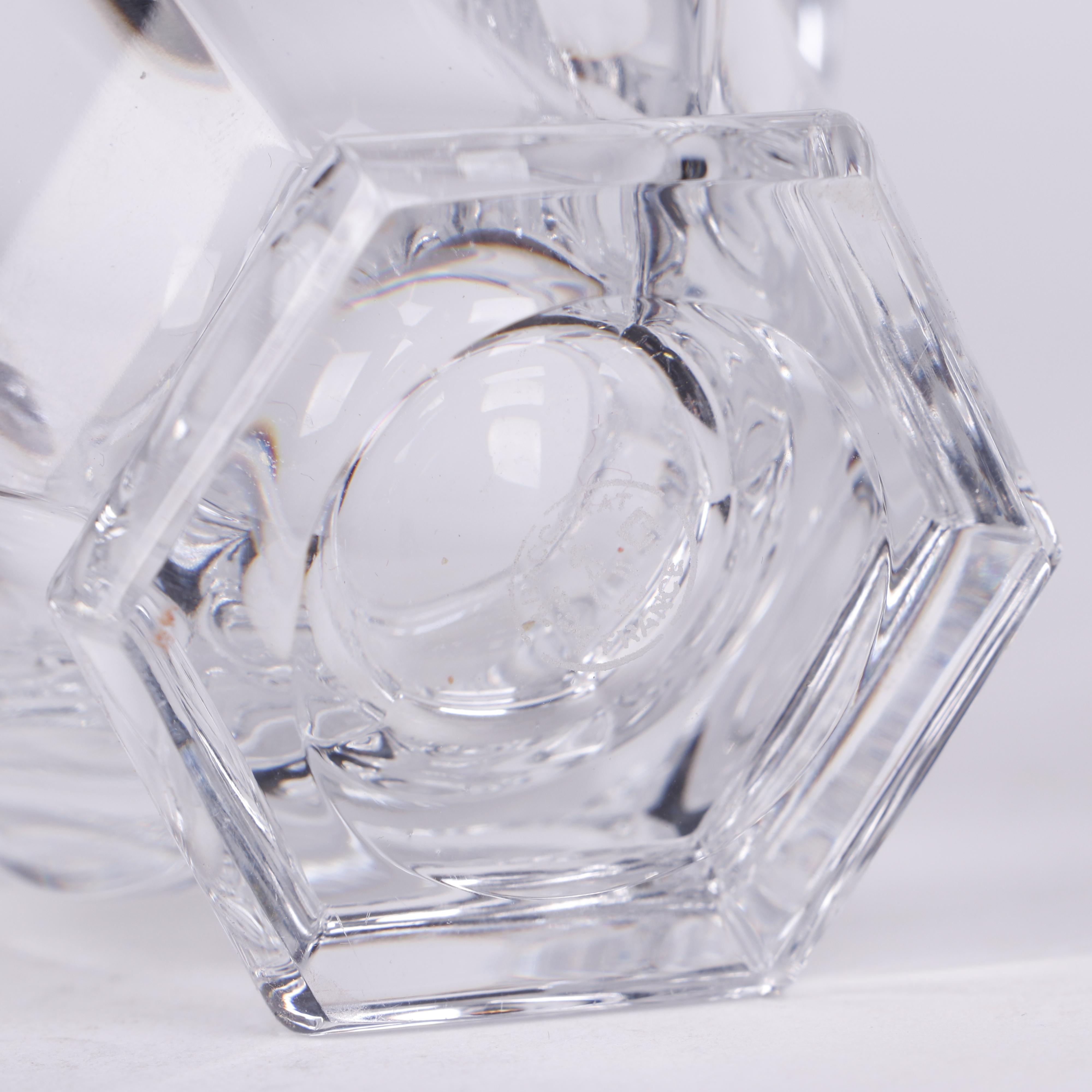 Baccarat Crystal "Bretagne" Mustard Jar