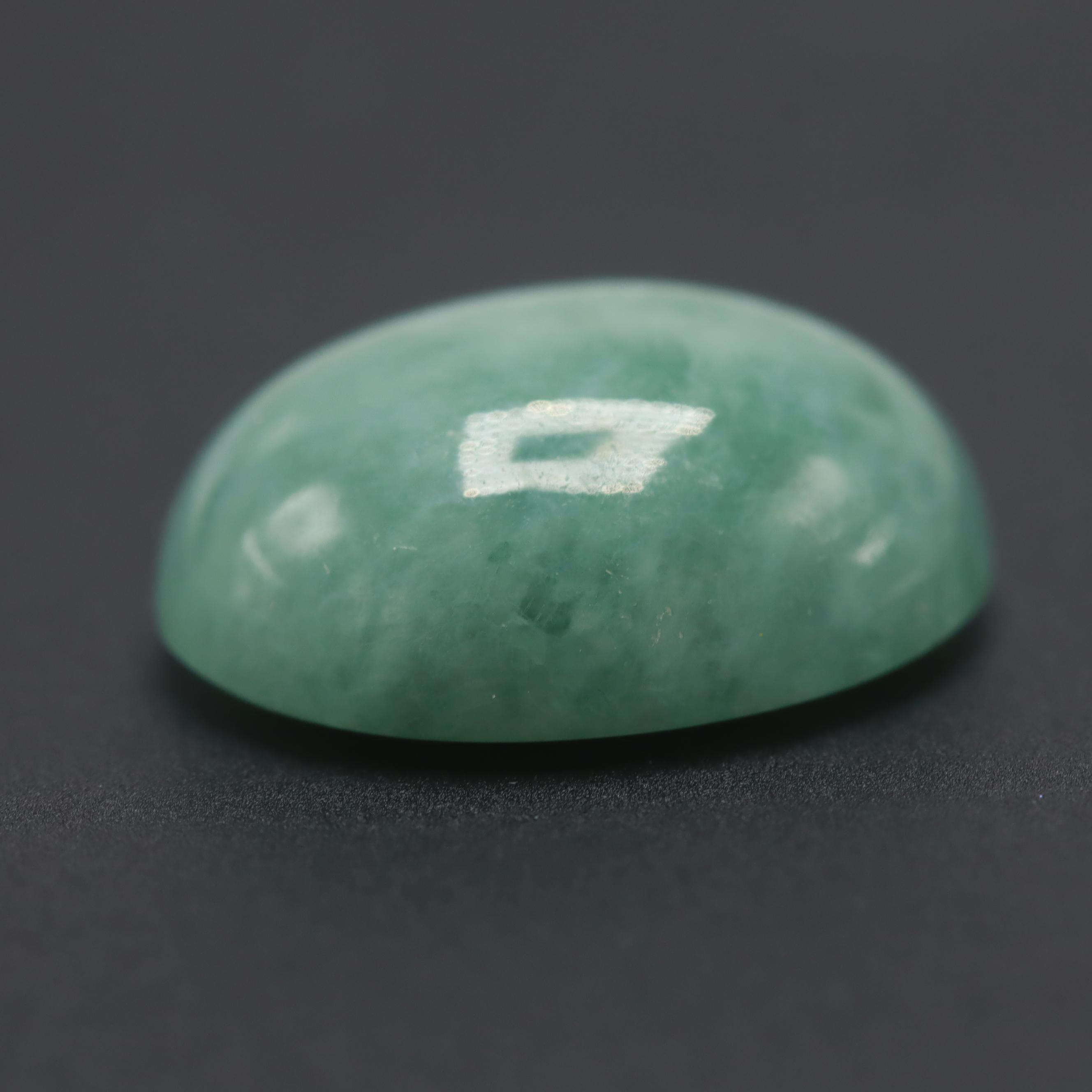 Loose 13.59 CT Jadeite Cabochon