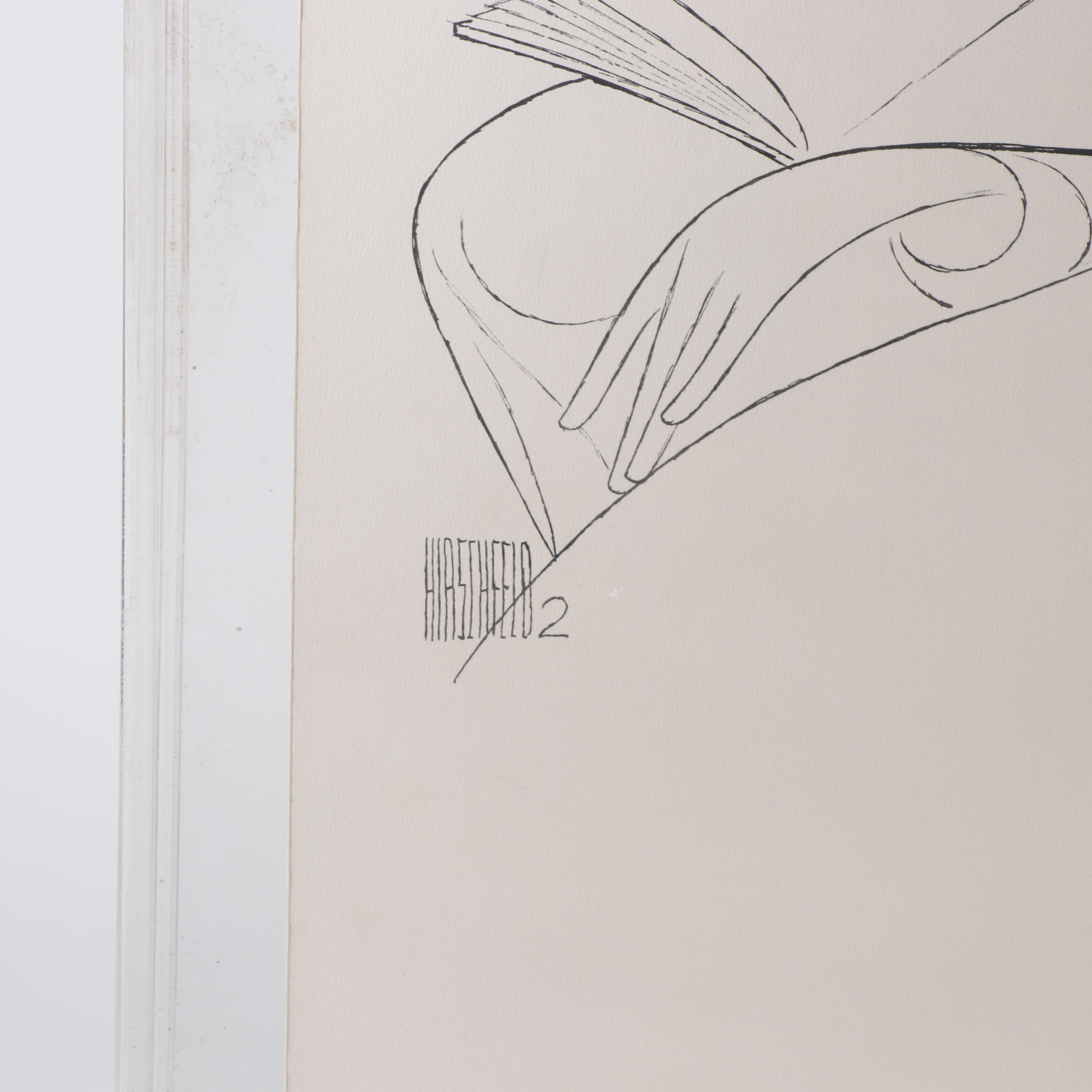 Al Hirschfeld Lithograph of Liza Minnelli