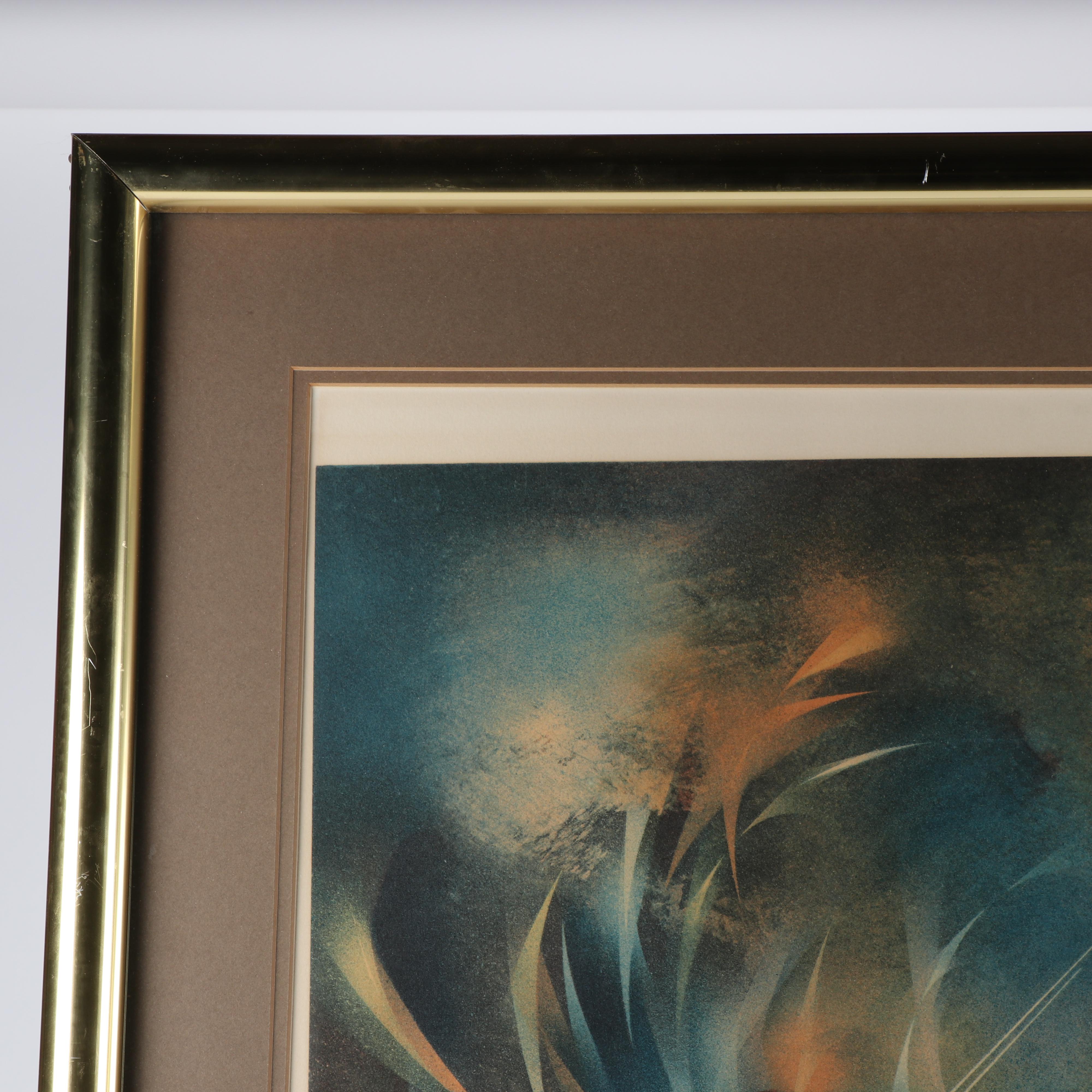 Leonard Nierman Lithograph