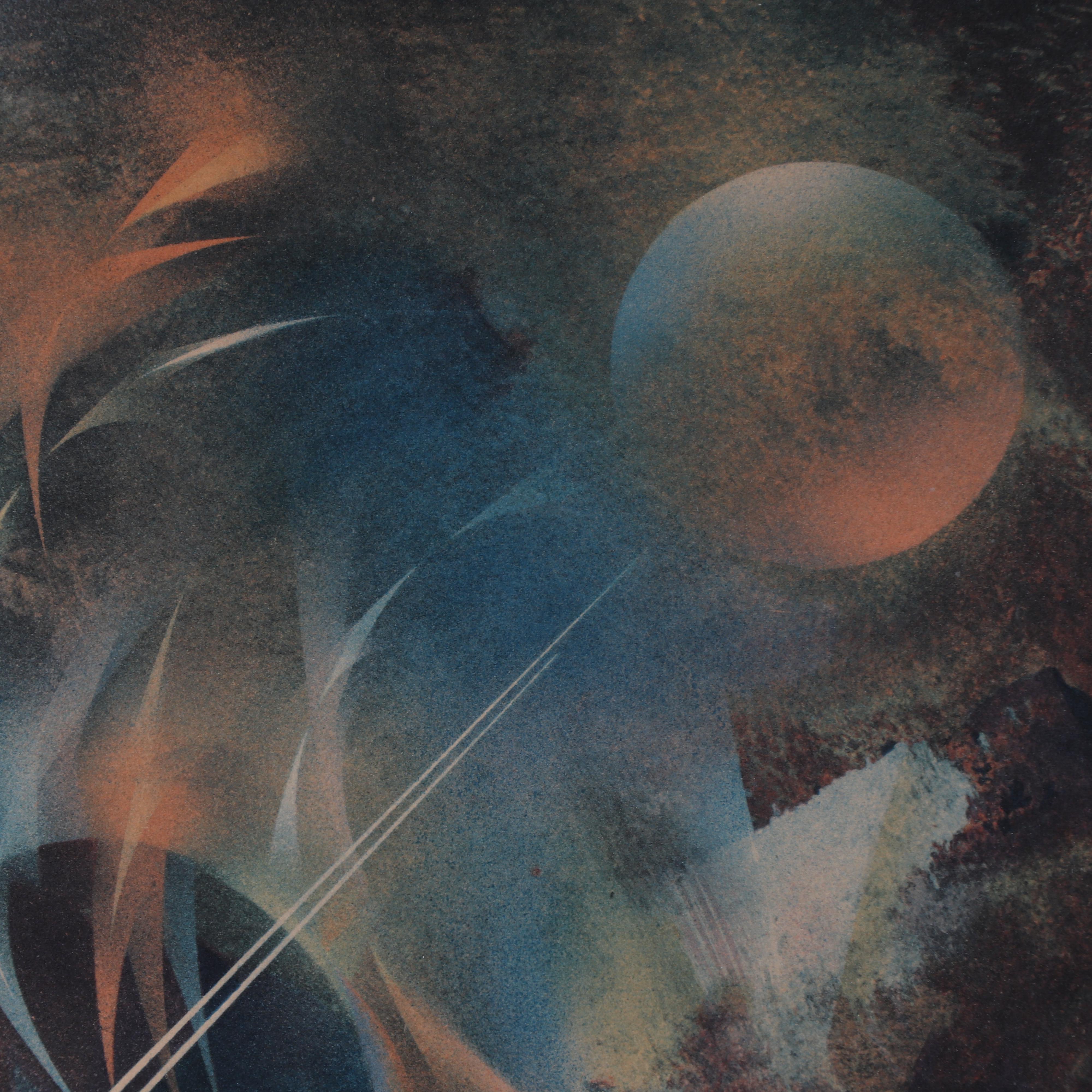 Leonard Nierman Lithograph