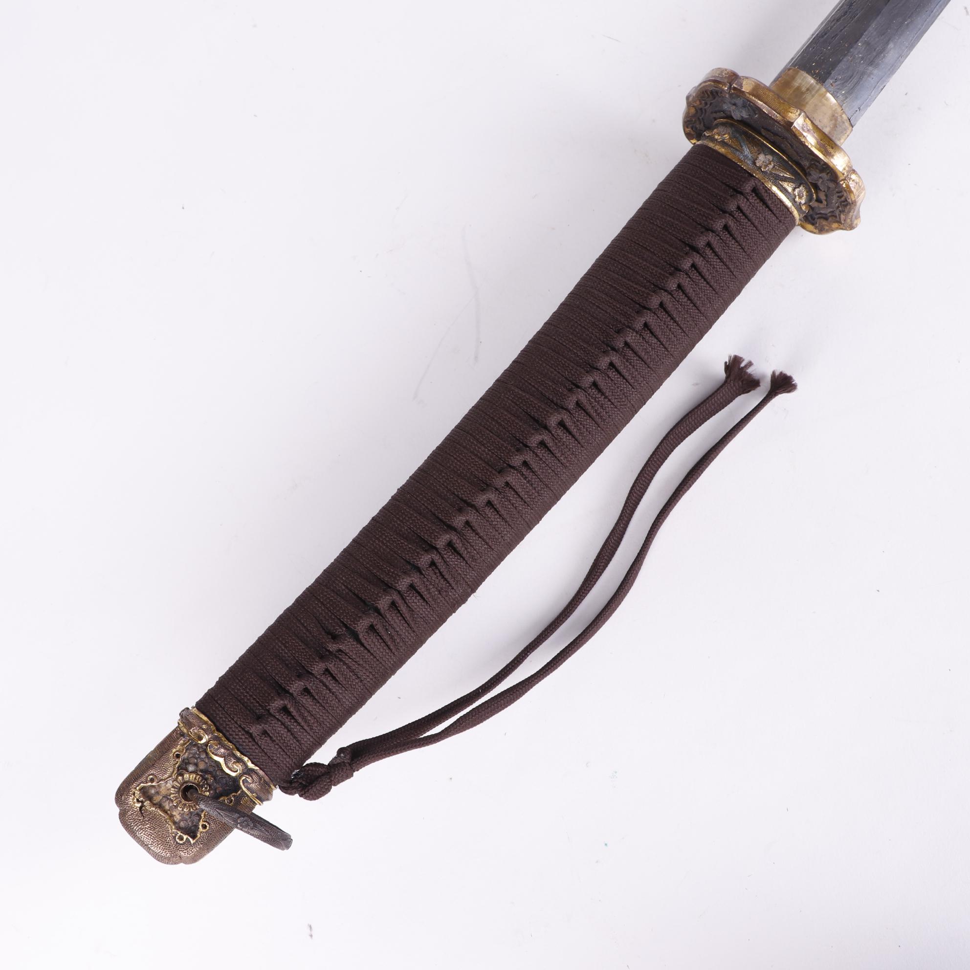 Chinese Reproduction Shin-Gunto Style Sword with Scabbard
