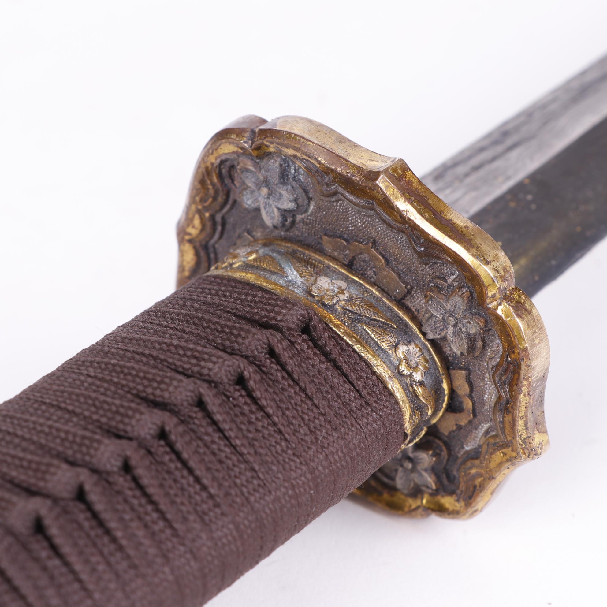 Chinese Reproduction Shin-Gunto Style Sword with Scabbard