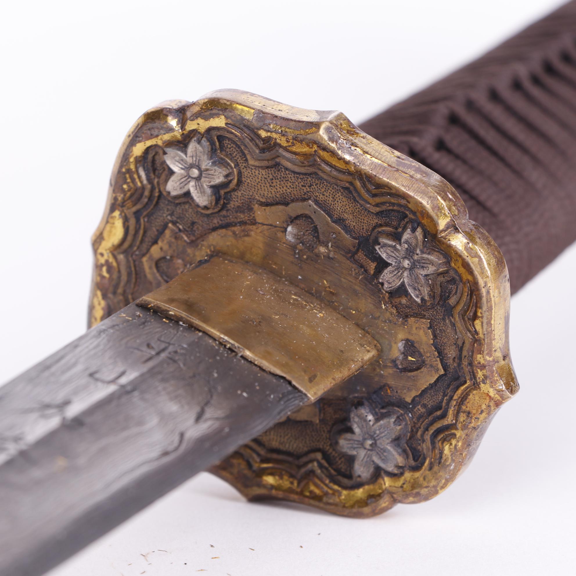 Chinese Reproduction Shin-Gunto Style Sword with Scabbard