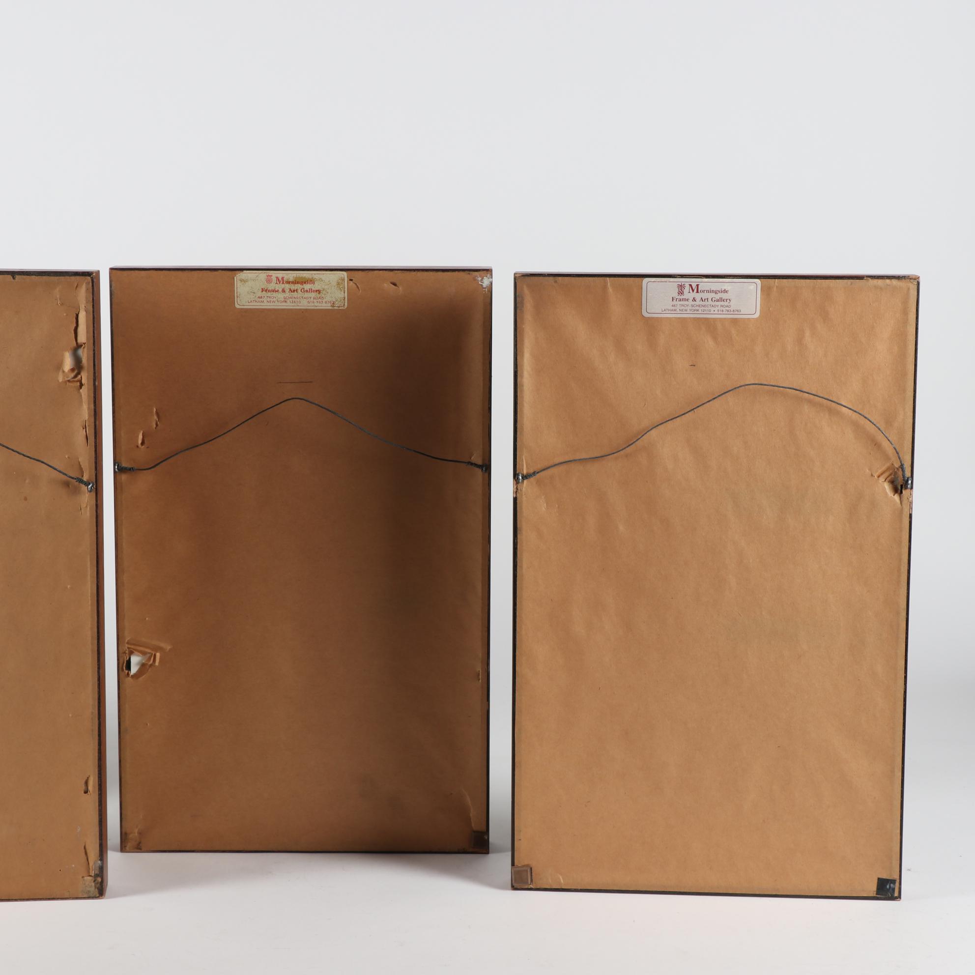 Framed New York Governor Mario Cuomo Signed Senate Documents with Pens