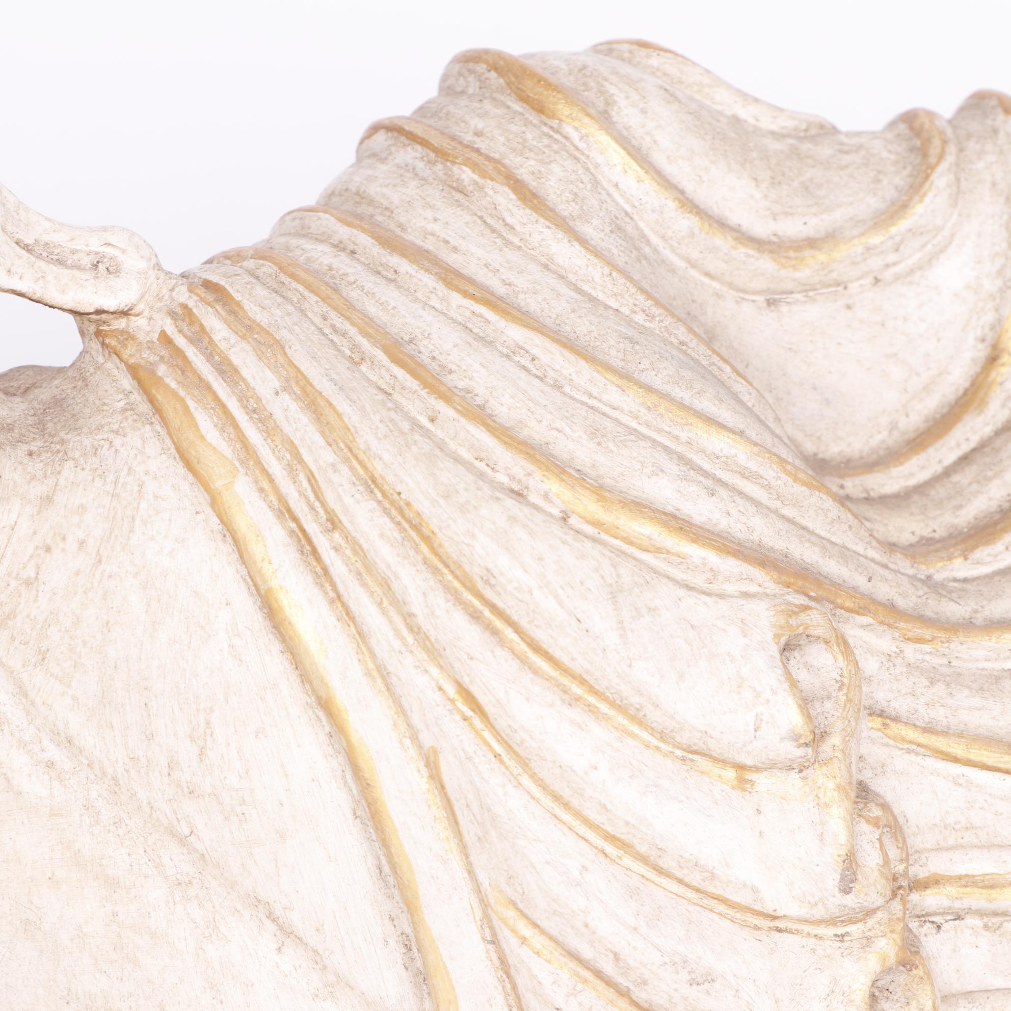 Reclining Buddha Carved Wooden Sculpture