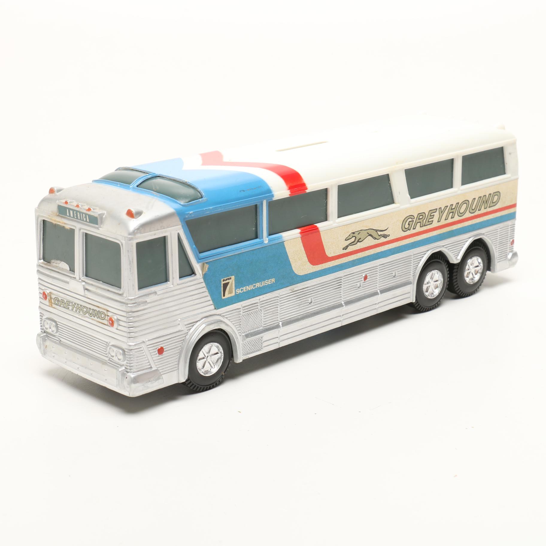 Oscar Mayer Wienermobile with Greyhound Bus Bank and Battery & Electric Cars