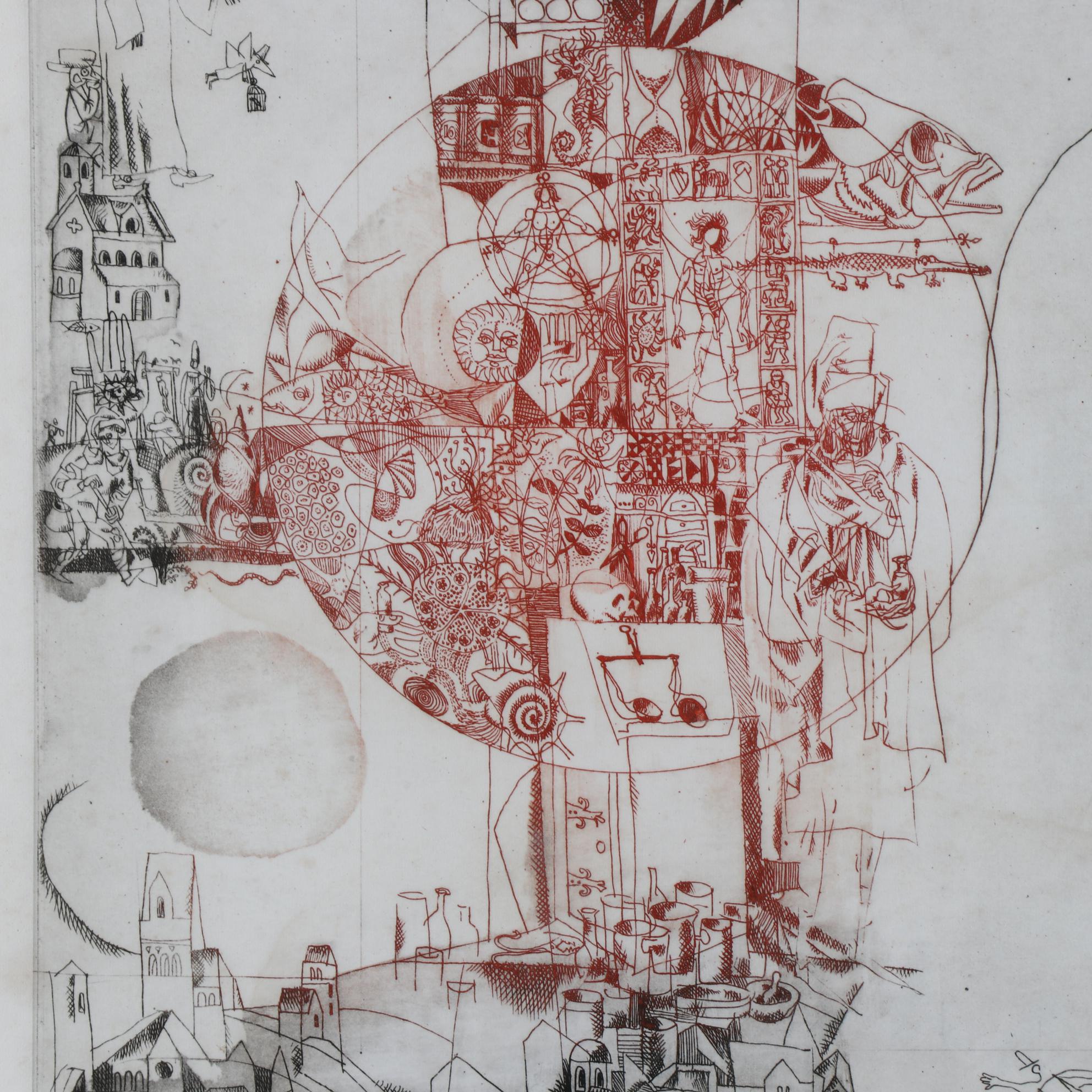 Adam Wurtz Limited Edition Etching "Romeo and Juliet"