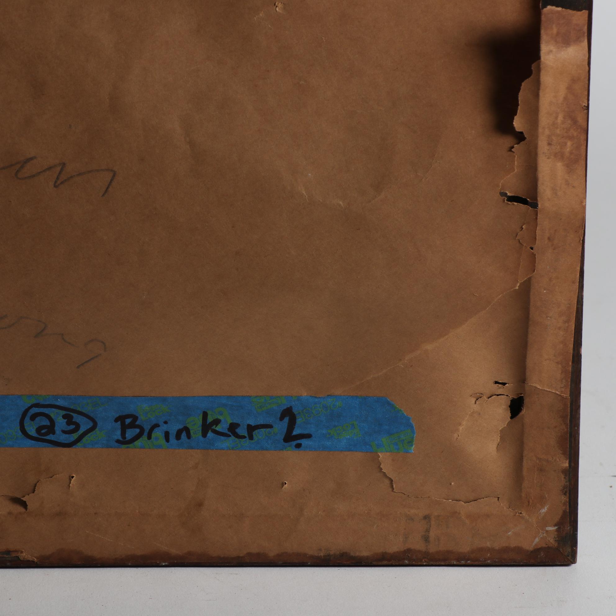 Jean-Louis Forain Ink Drawing "Les Satin Faits"