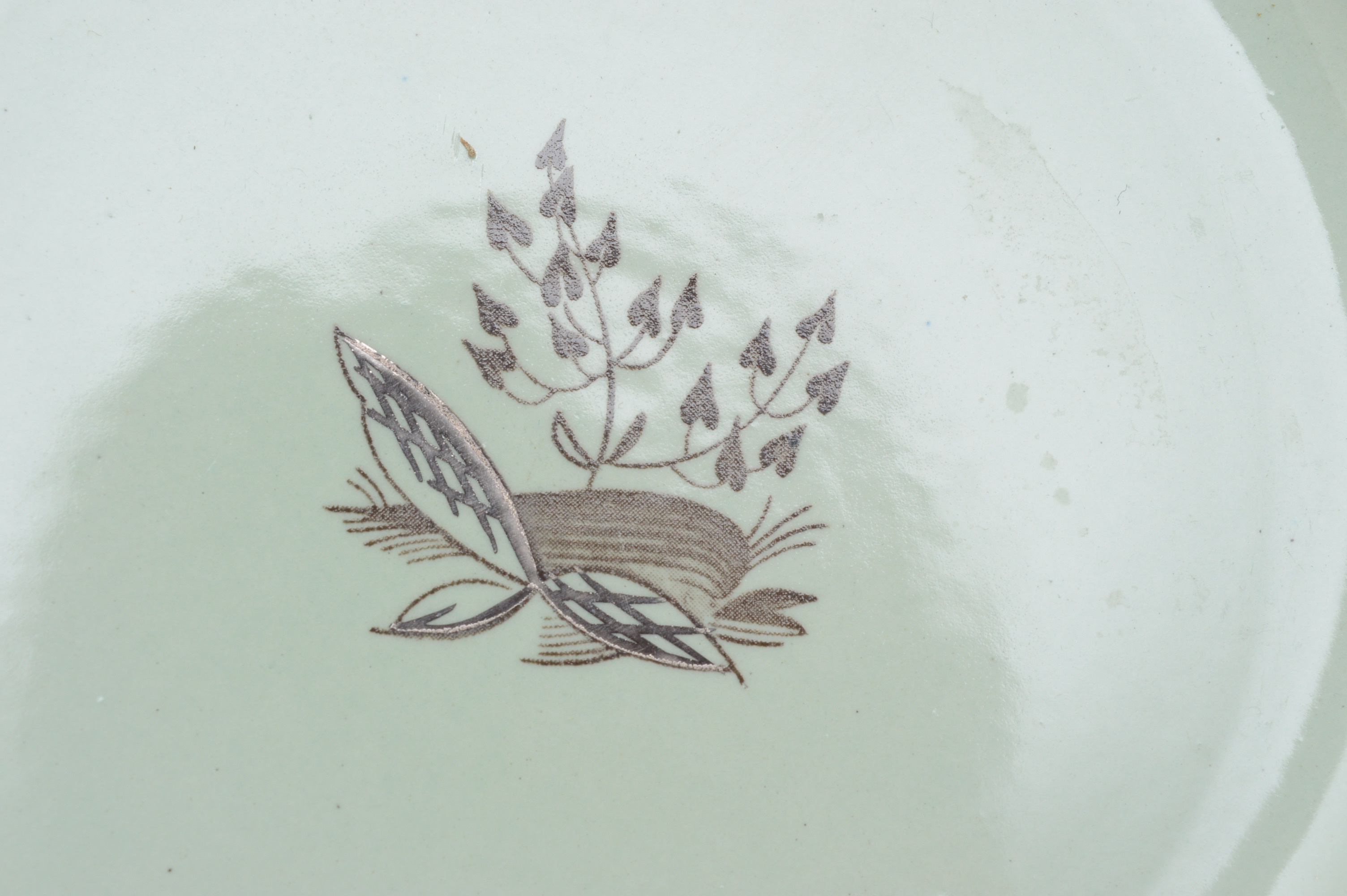 Aluminia Faience Hand-Painted Salad Plates, 1935