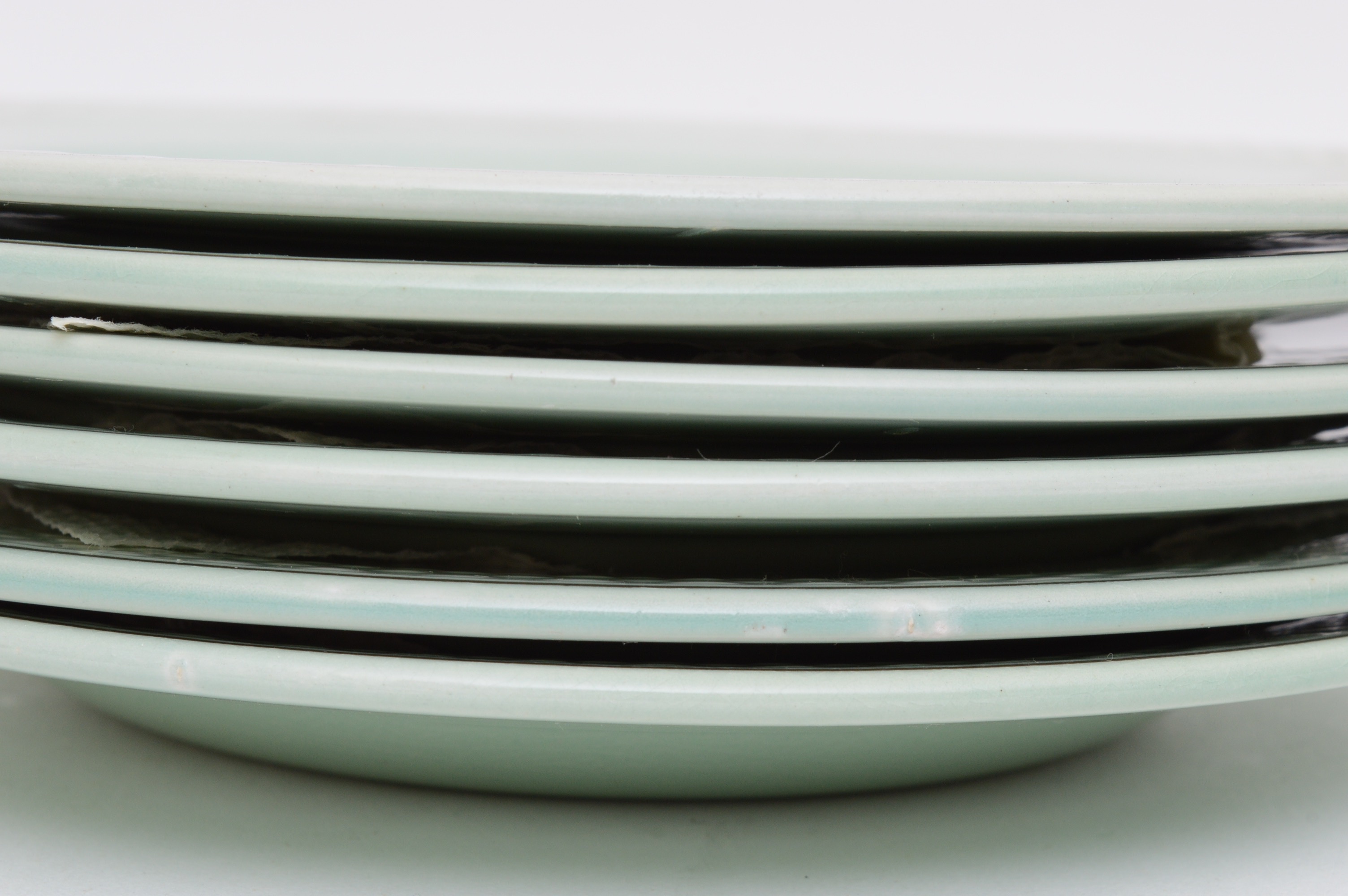 Aluminia Faience Hand-Painted Salad Plates, 1935