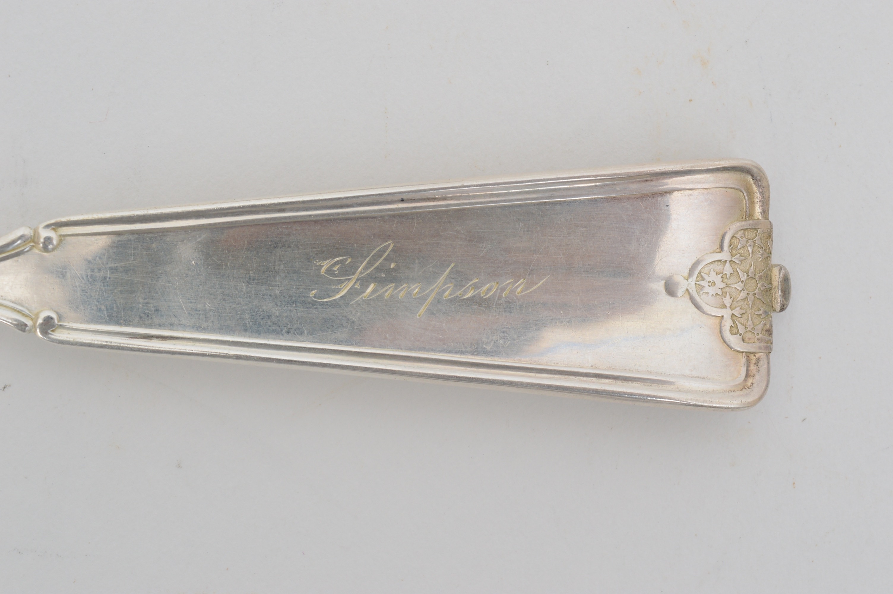 Michie Brothers Sterling Silver Tablespoons and Teaspoon