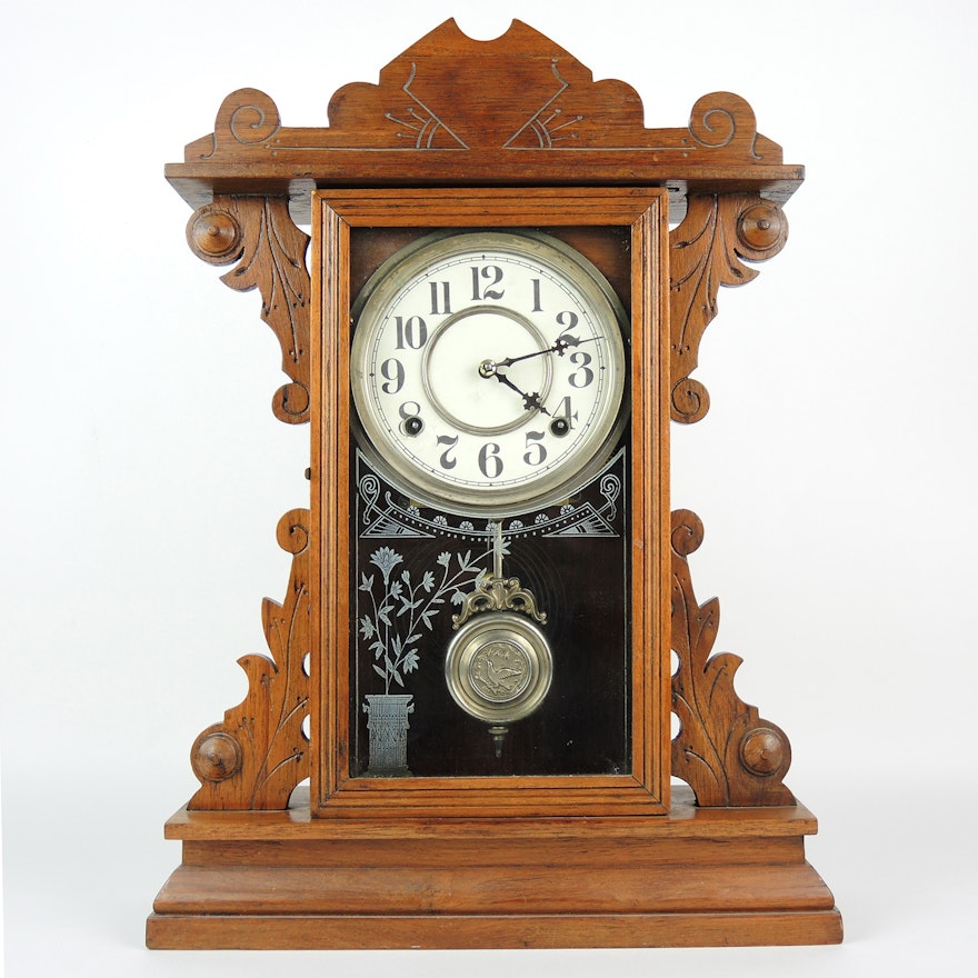 Eastlake Waterbury Clock Co. "Graham" Shelf Clock