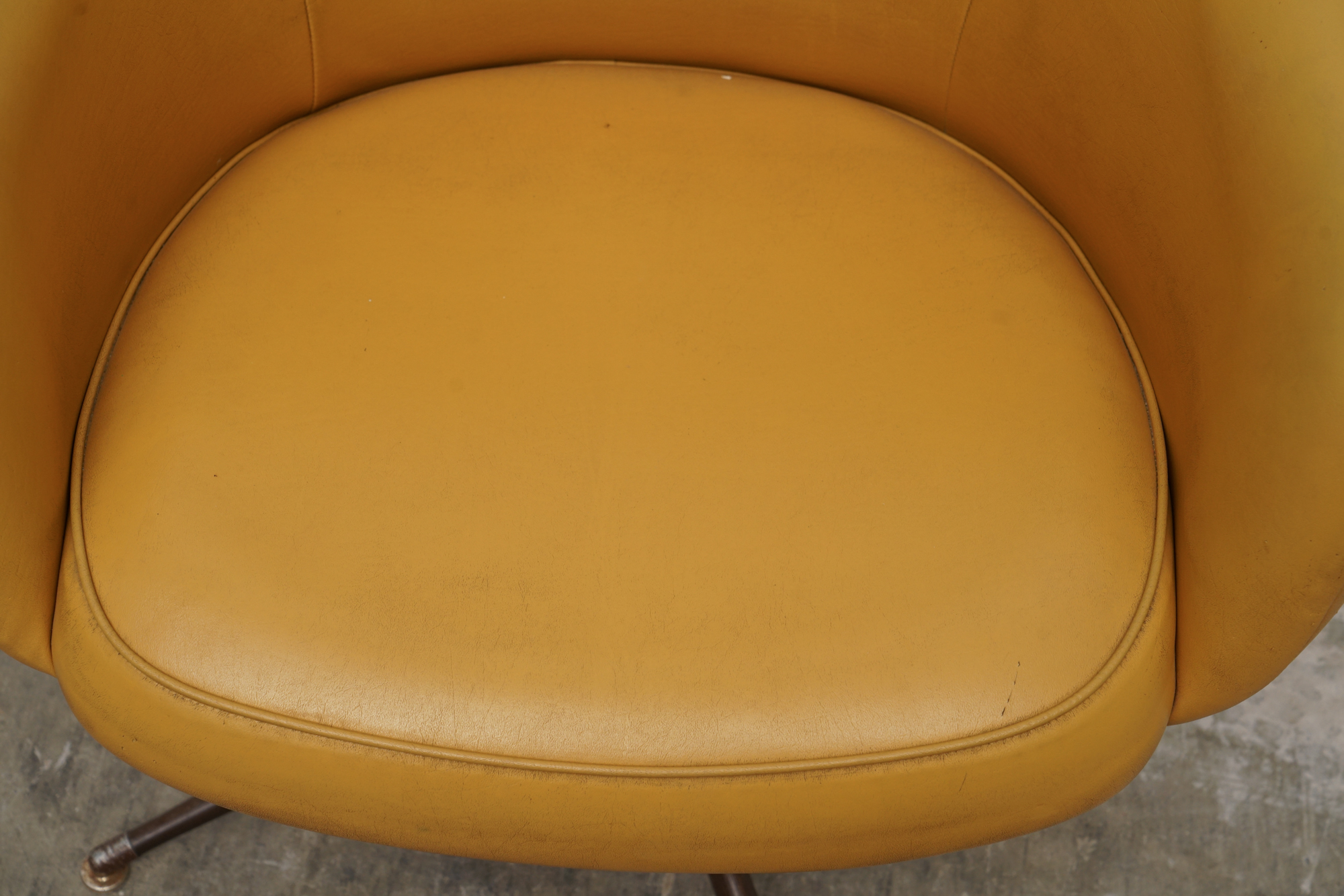 Mid Century Modern UpholsteredSwivel Chair by Viko/Baumritter, Mid-20th Century