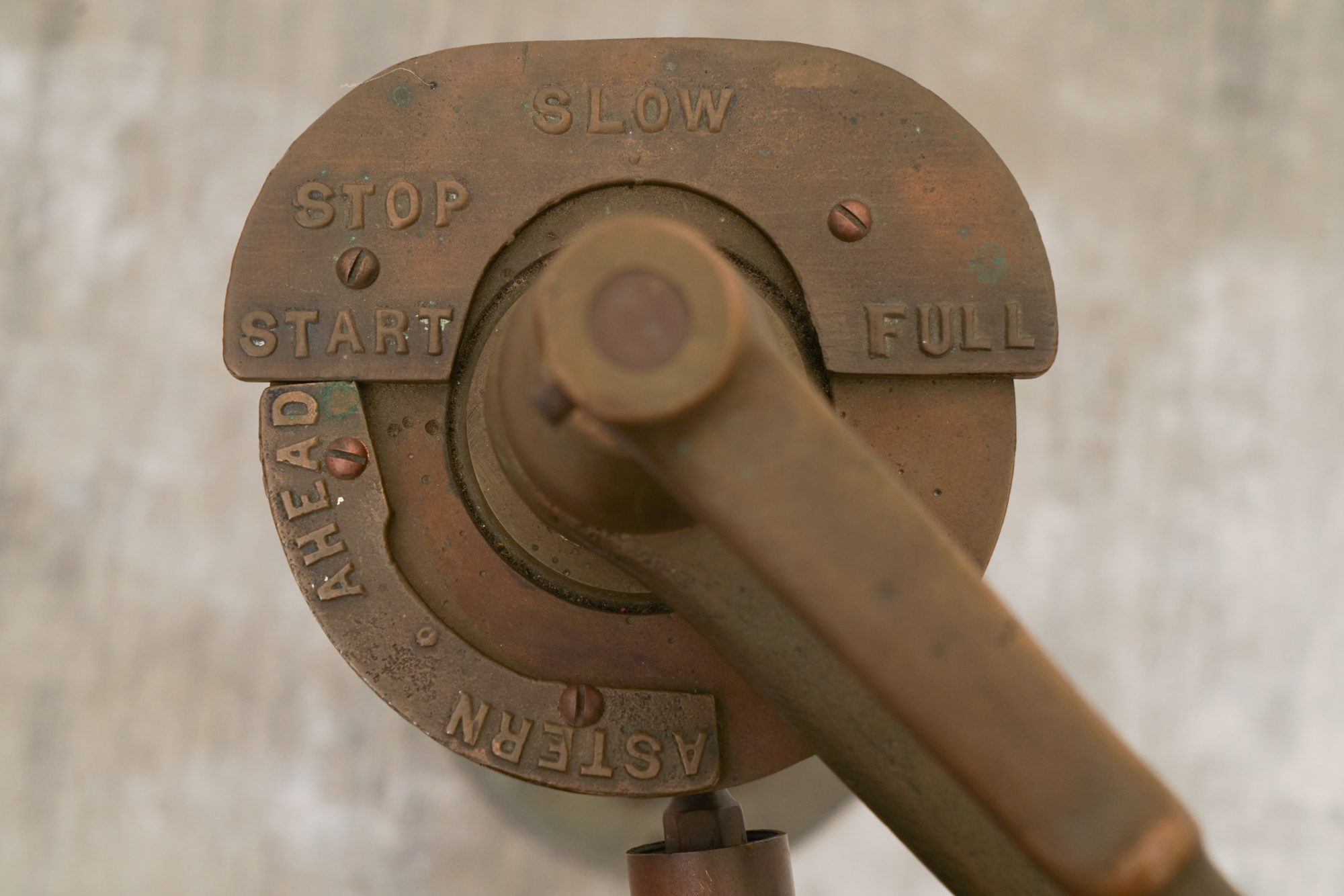 Brass Ship's Engine Order Telegraph