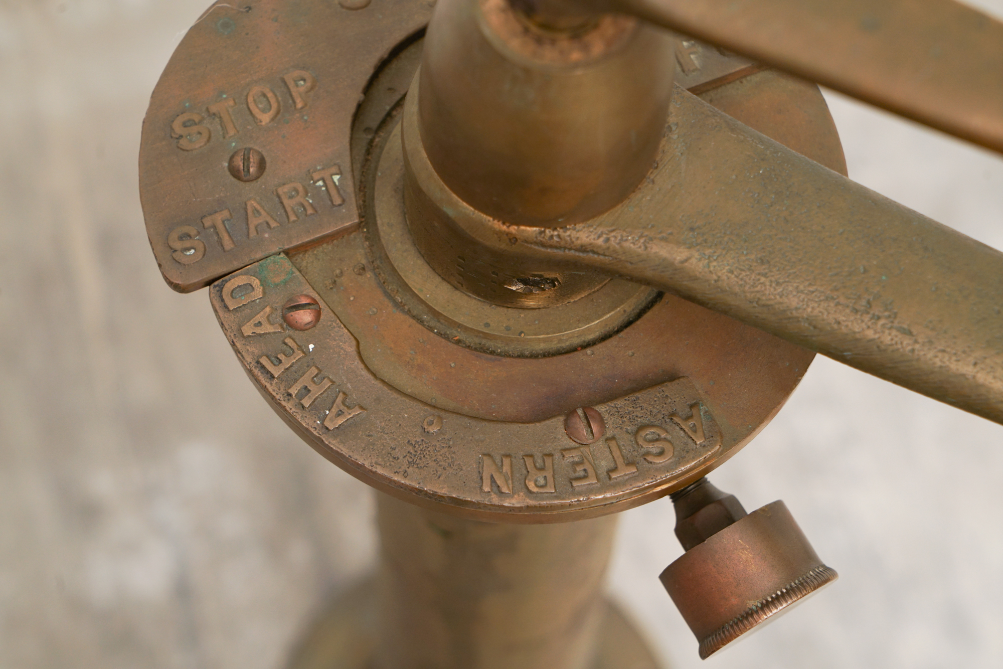 Brass Ship's Engine Order Telegraph