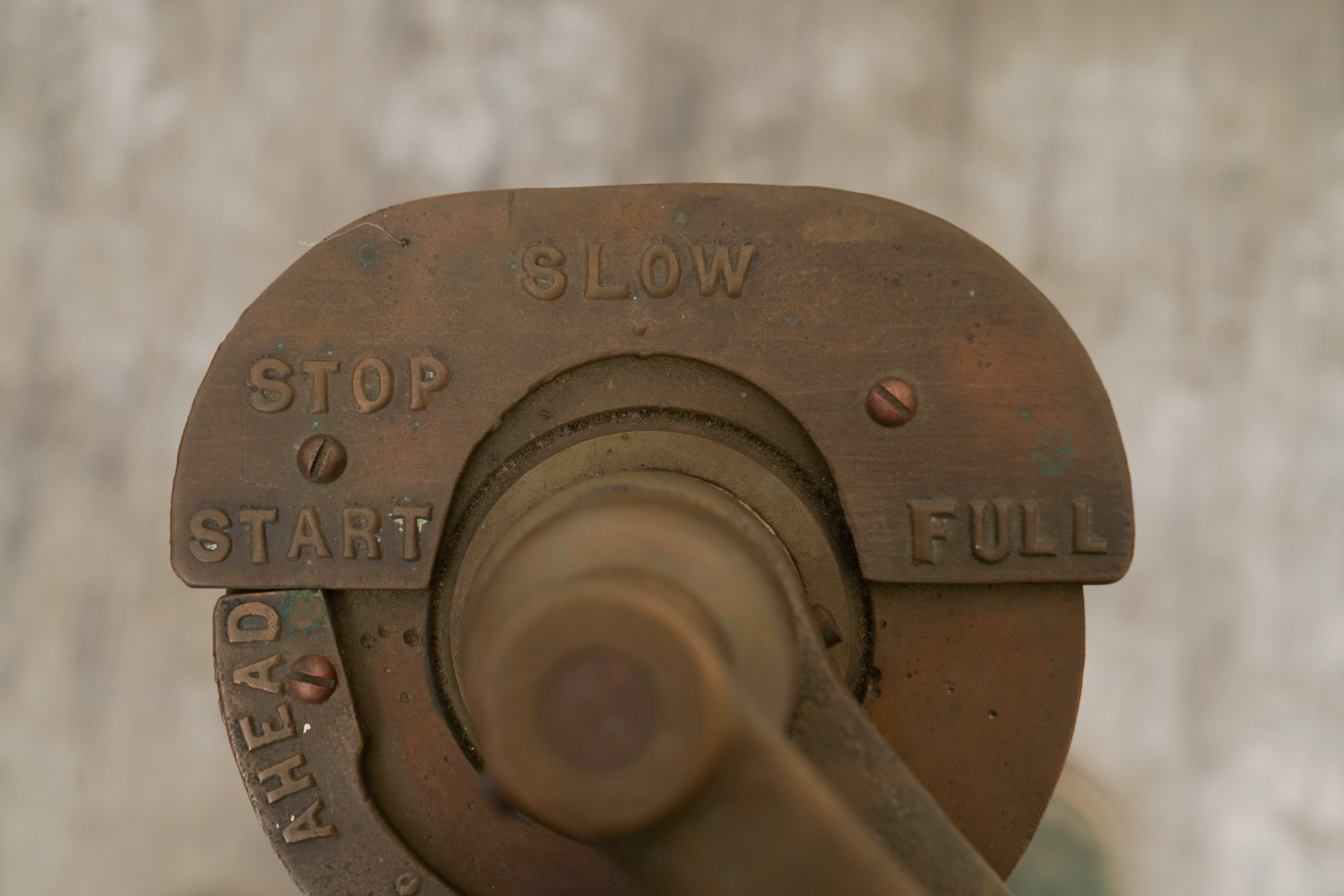 Brass Ship's Engine Order Telegraph