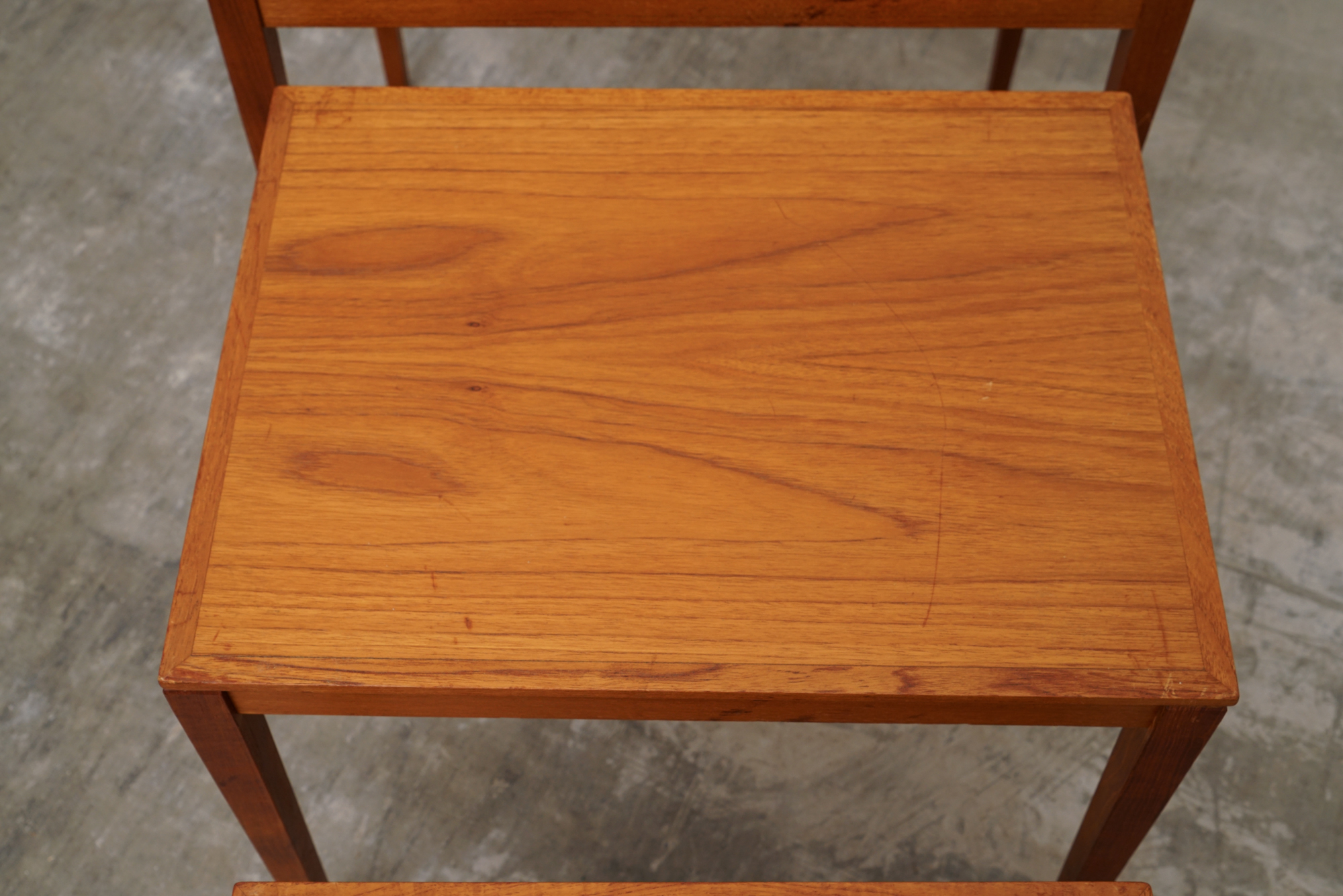 Danish Modern Teak Nesting Tables, Mid-20th Century
