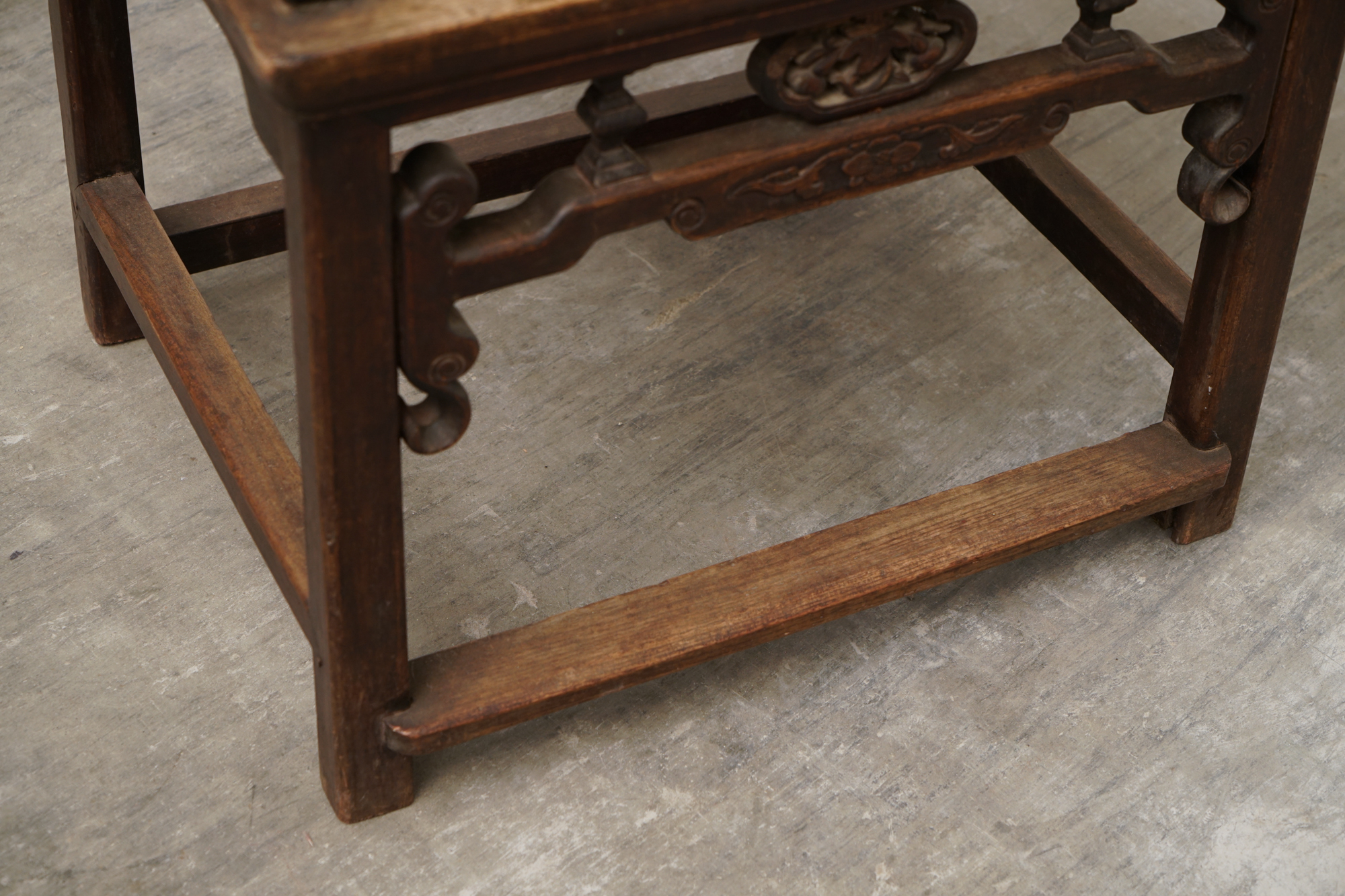 Chinese Qing Style Elm Chairs, 19th Century