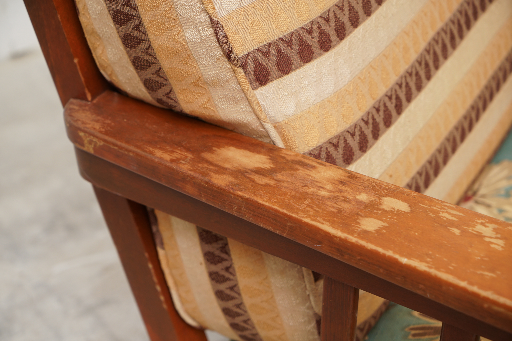 Oak Lounge Chairs by Stickley Brothers, Early 20th Century