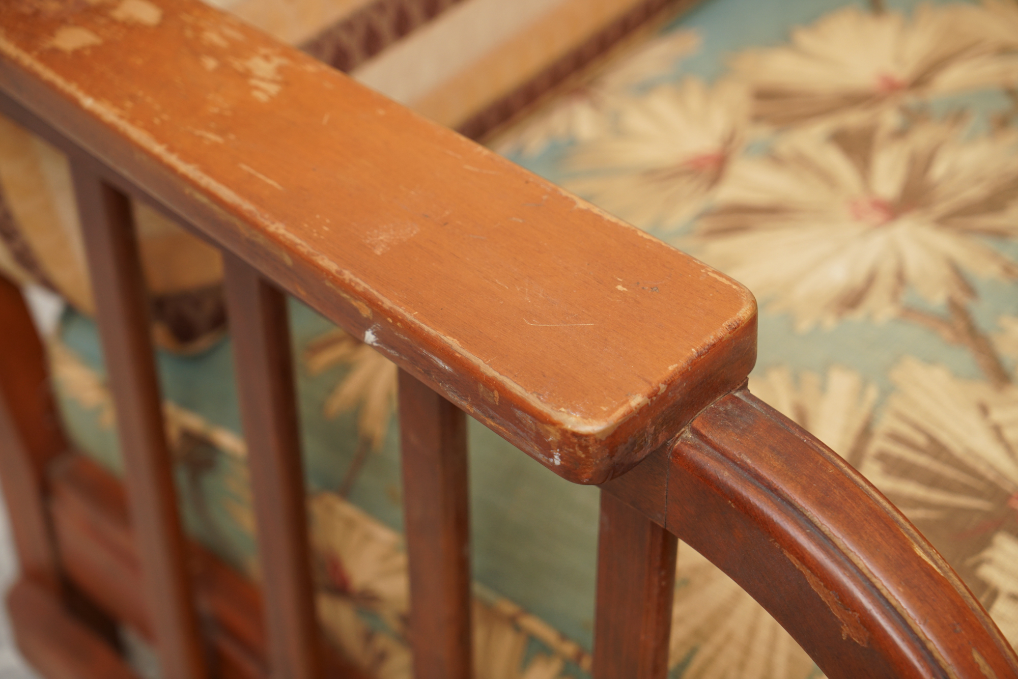 Oak Lounge Chairs by Stickley Brothers, Early 20th Century