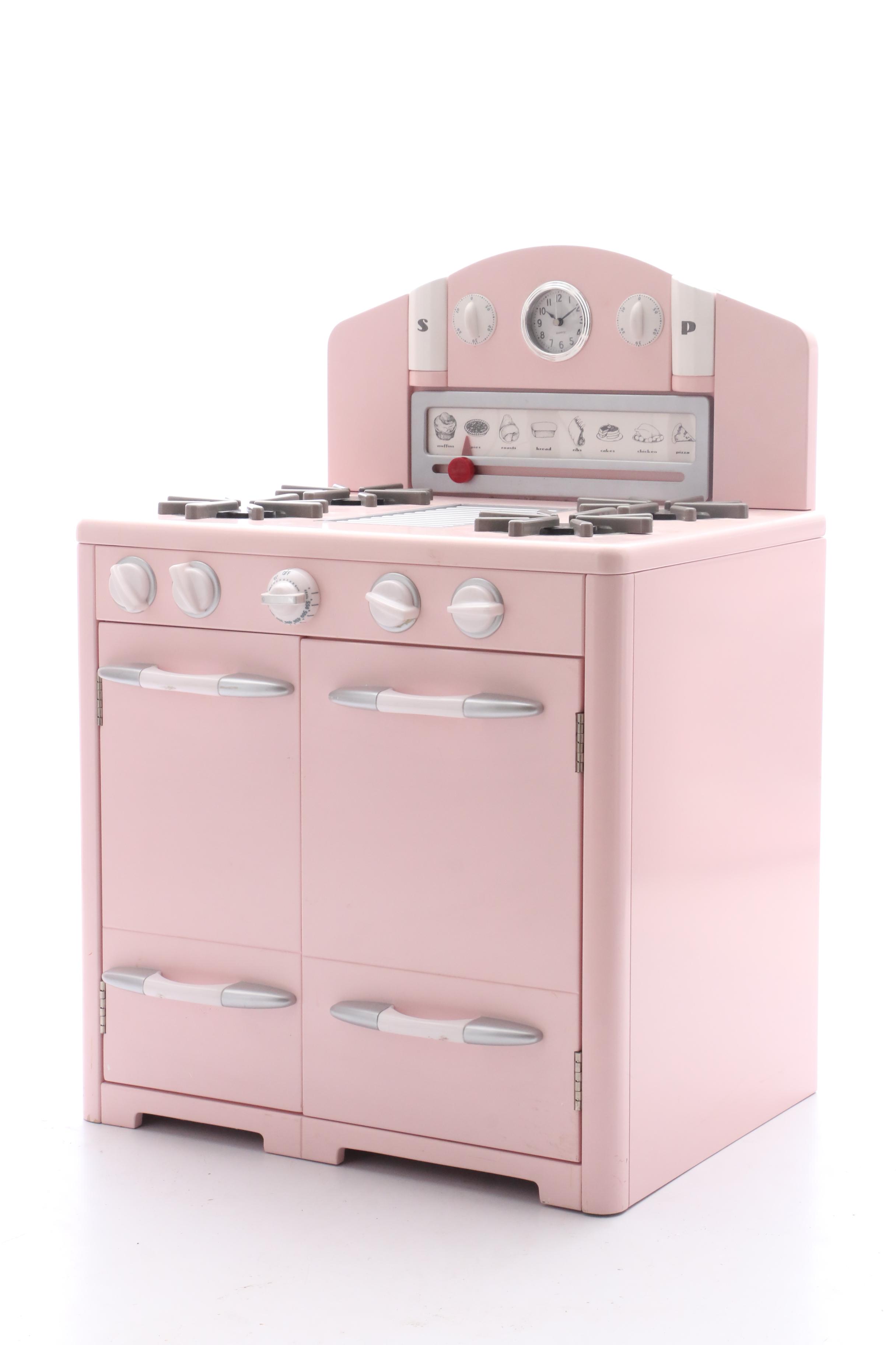 Pink Modern Play Kitchen