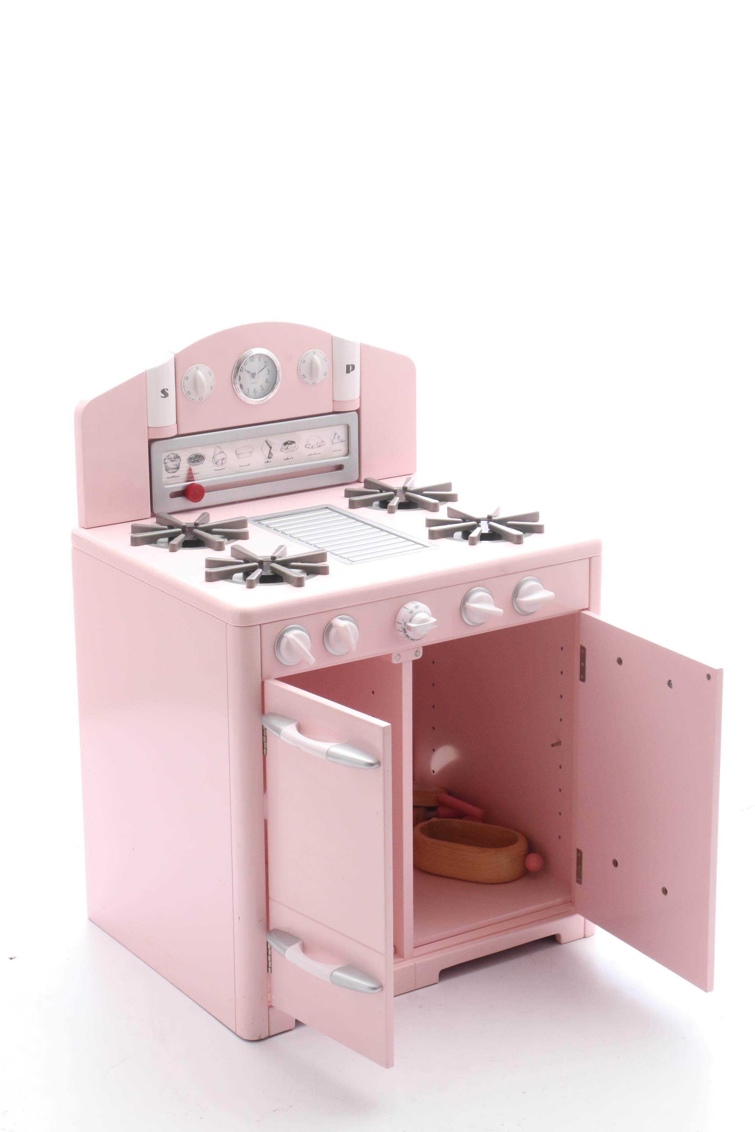 Pink Modern Play Kitchen