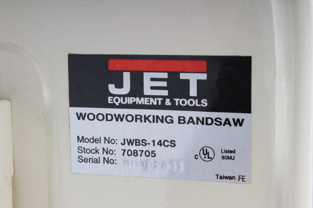 Jet Gold Series Woodworking Bandsaw