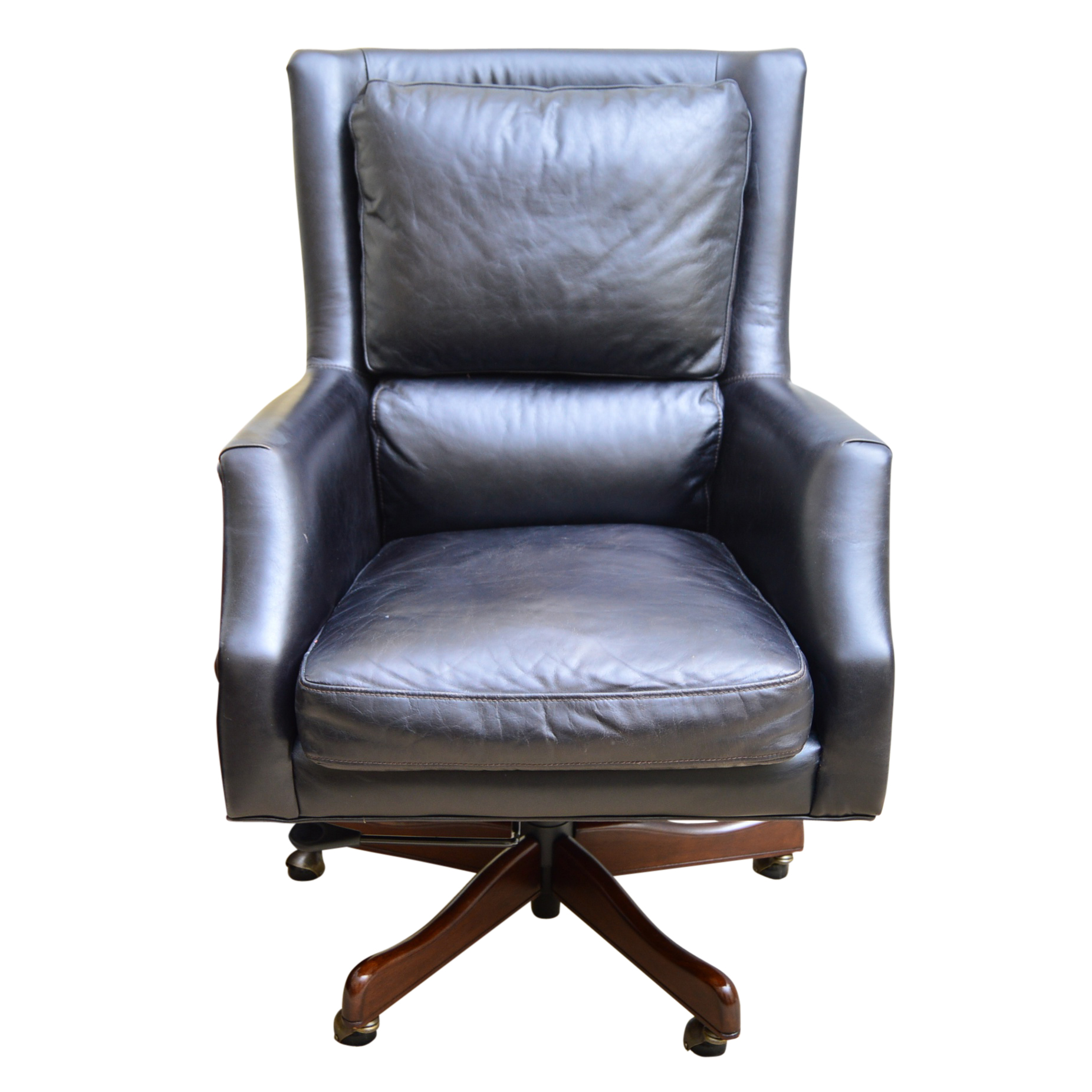 Arhaus Leather Desk Chair