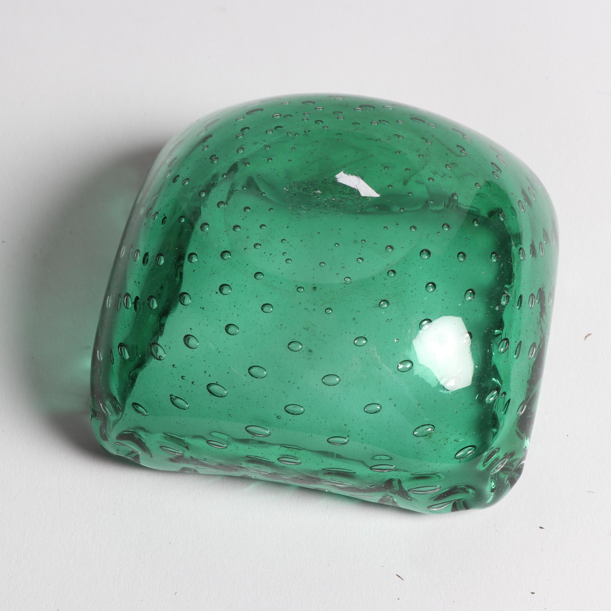 Murano Style Blown Glass Ash Receivers including Avventurina