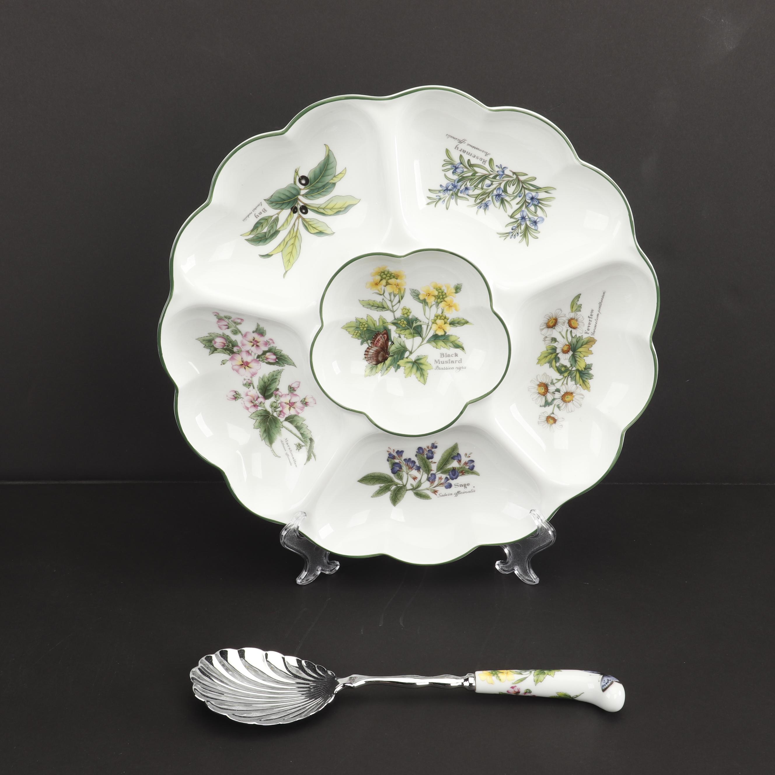 Royal Worcester "Worcester Herbs" Porcelain Serveware