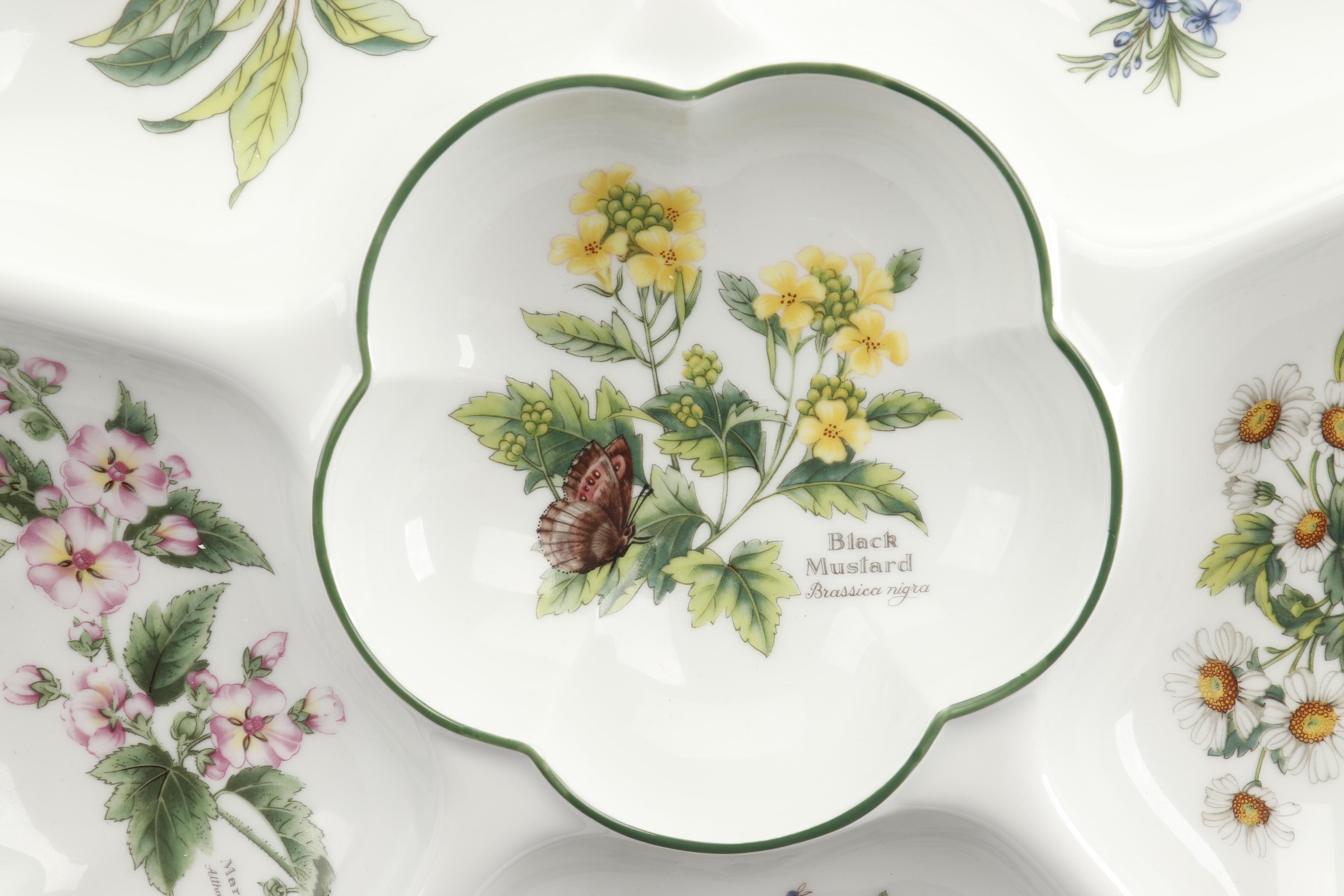 Royal Worcester "Worcester Herbs" Porcelain Serveware