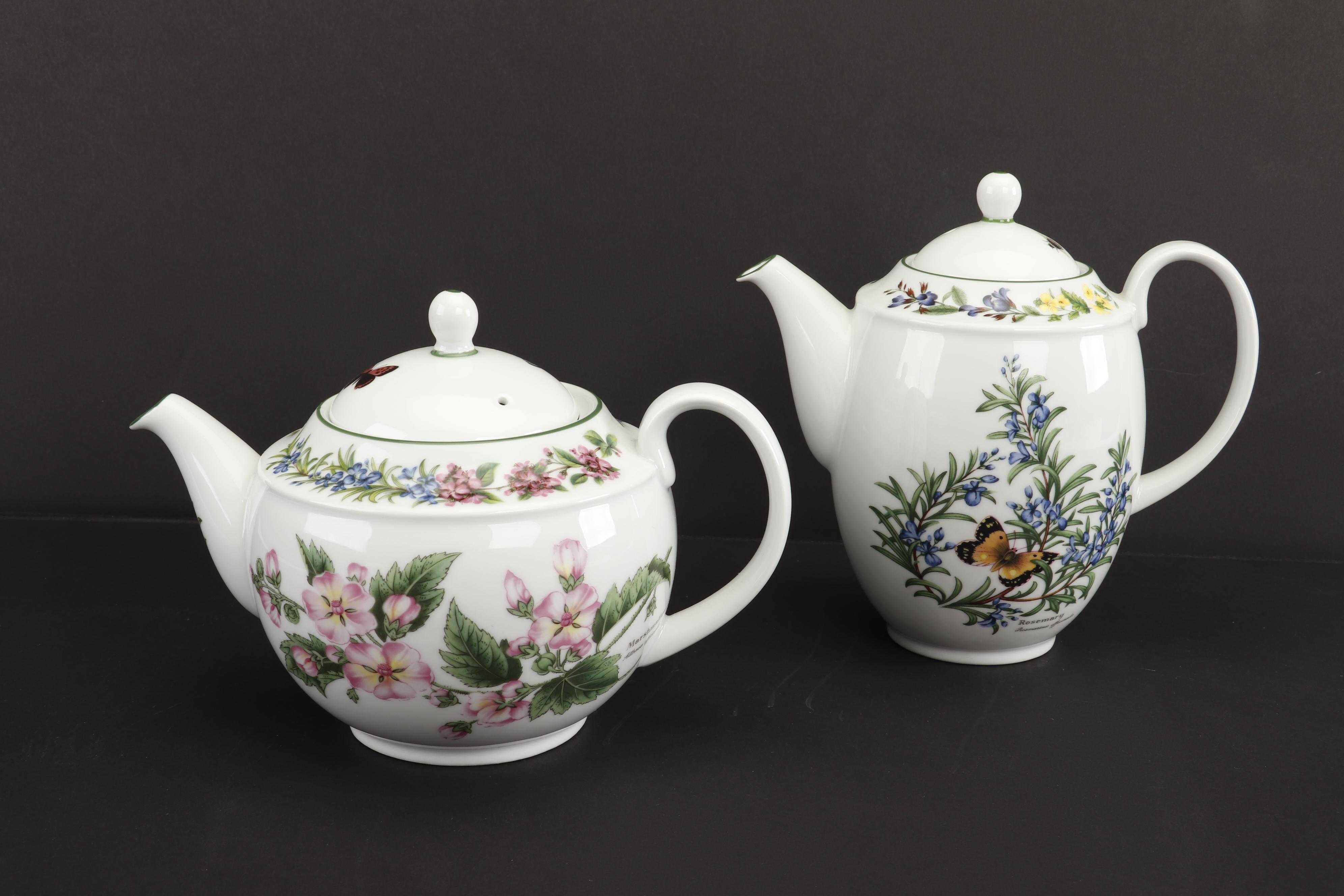 Royal Worcester "Worcester Herbs" Porcelain Serveware