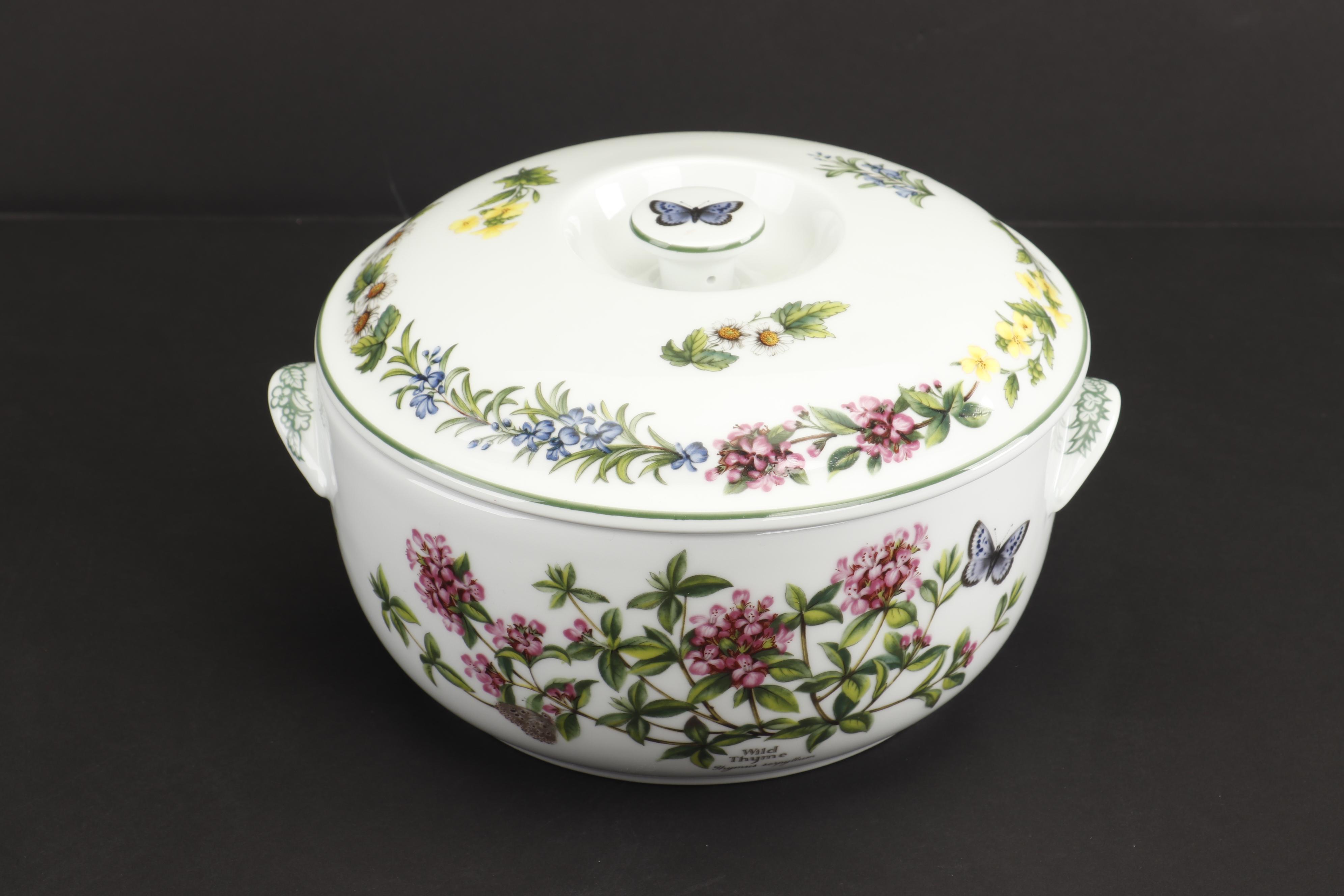 Royal Worcester "Worcester Herbs" Porcelain Serveware