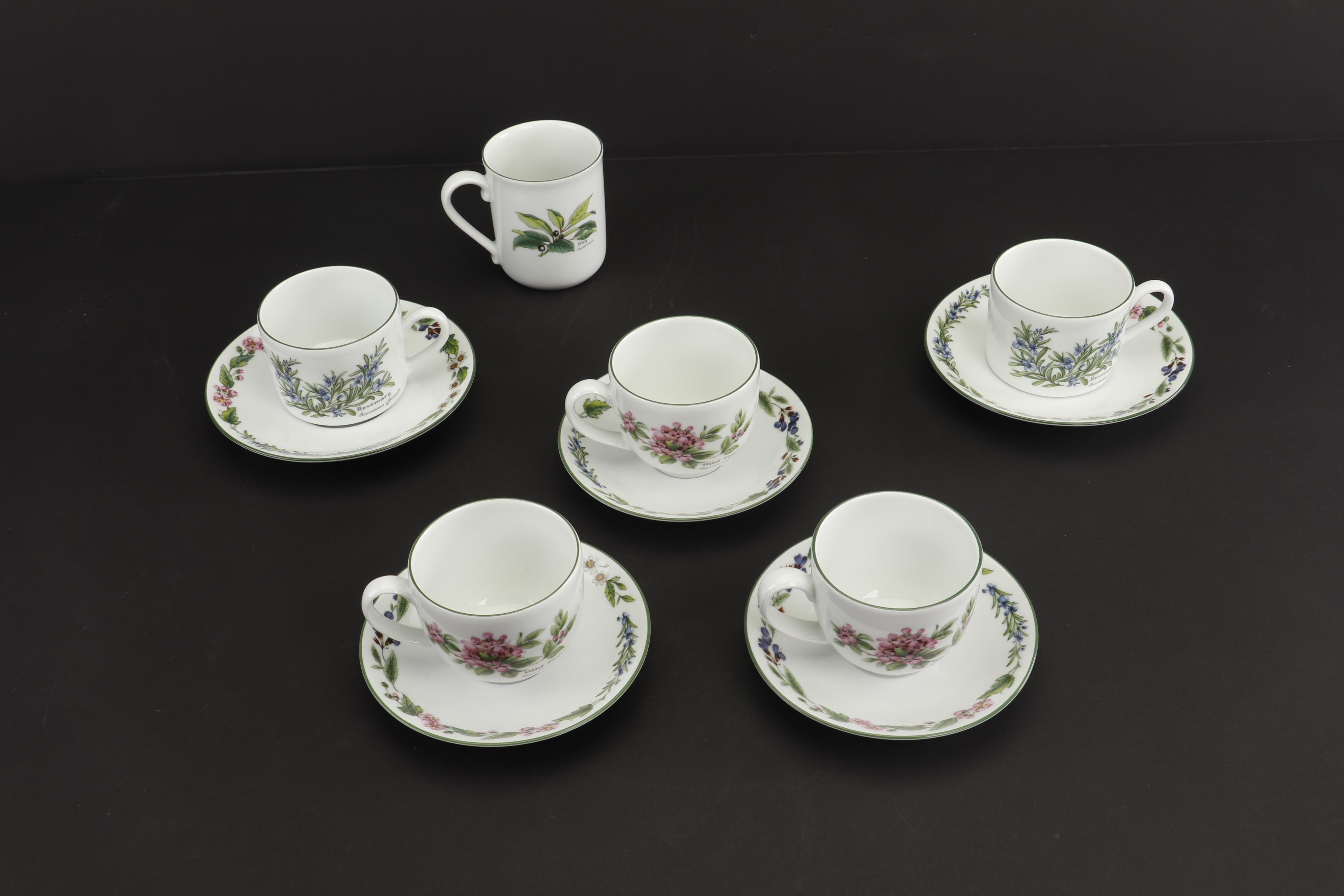 Royal Worcester "Worcester Herbs" Porcelain Serveware