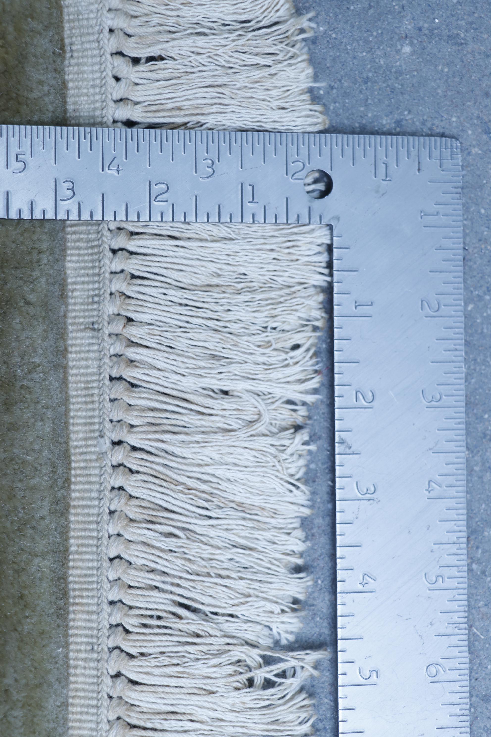 Finely Hand-Knotted Indo-Persian Wool Rug