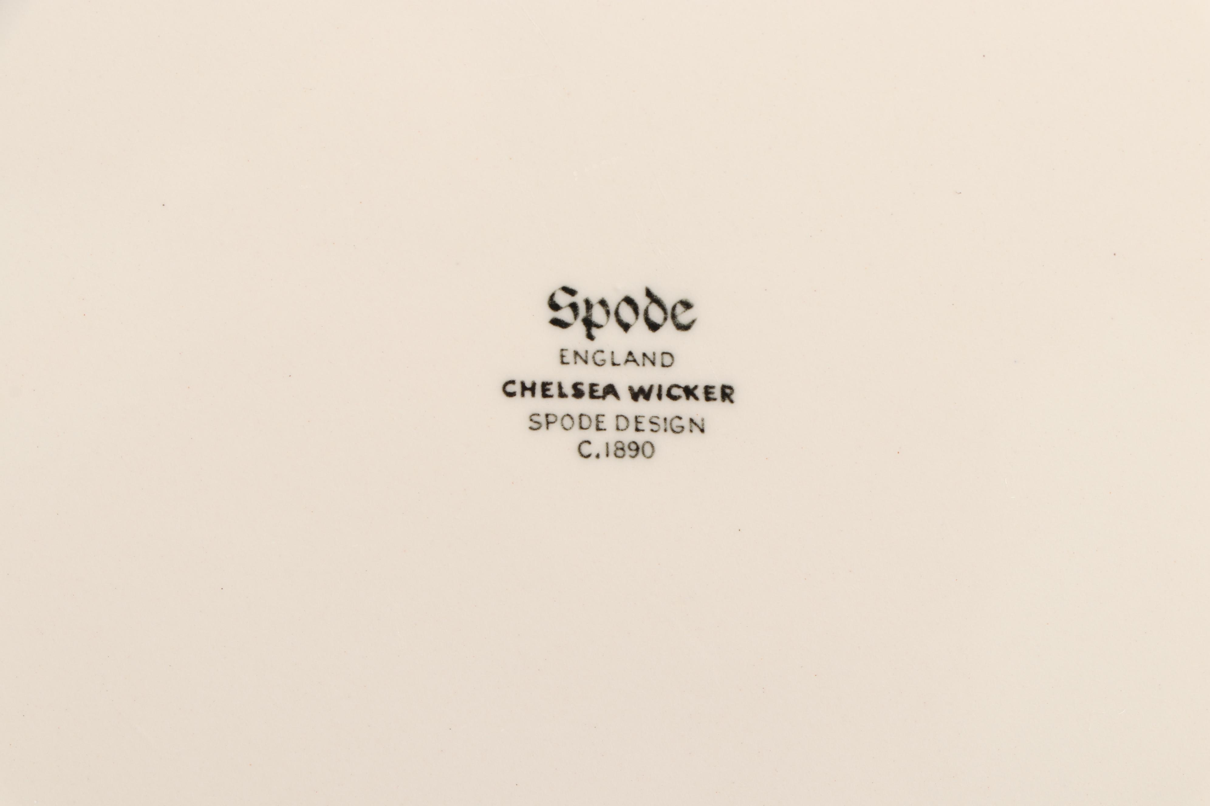 Spode "Chelsea Wicker" Dinnerware