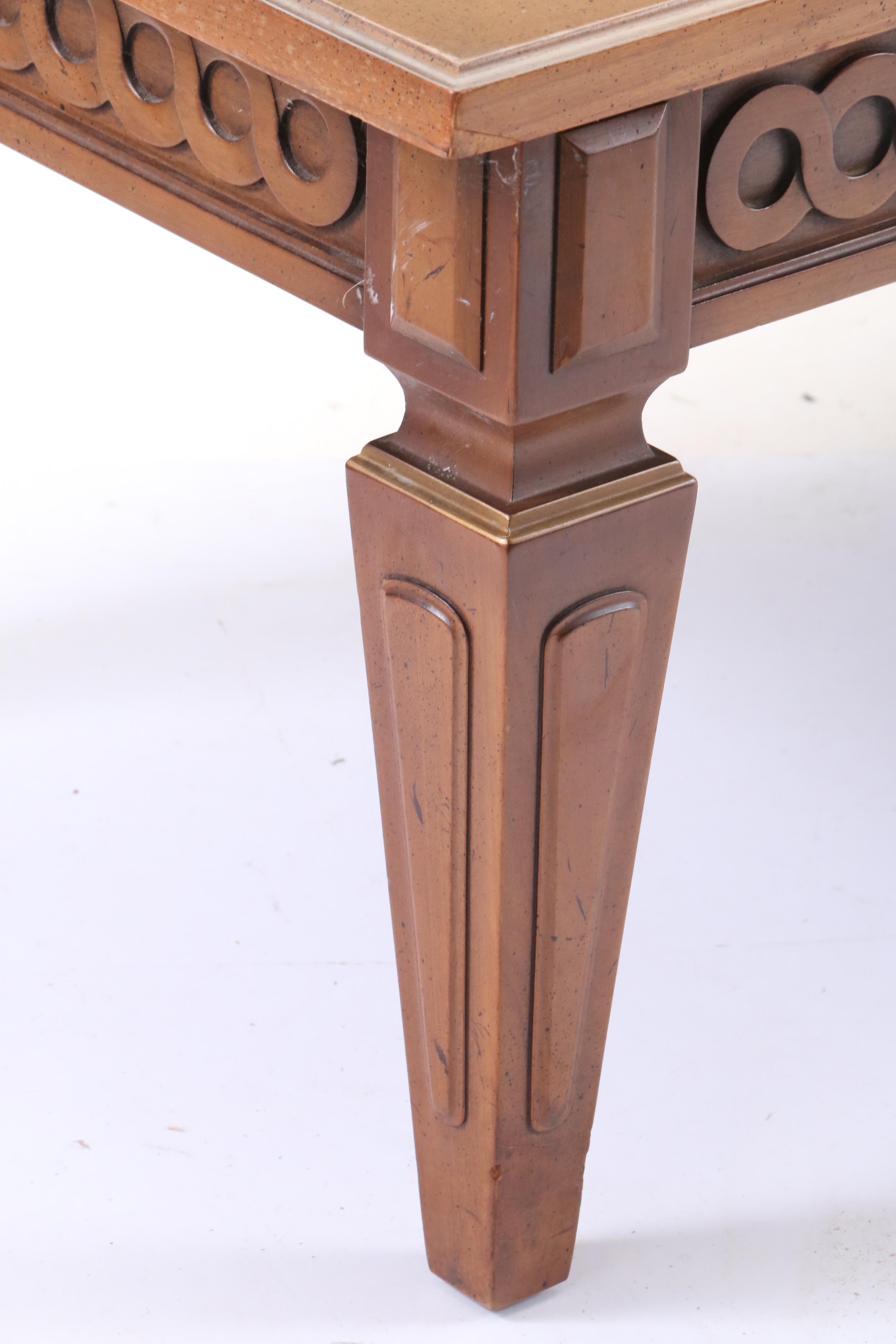 Vintage Mediterranean-Style Coffee Table