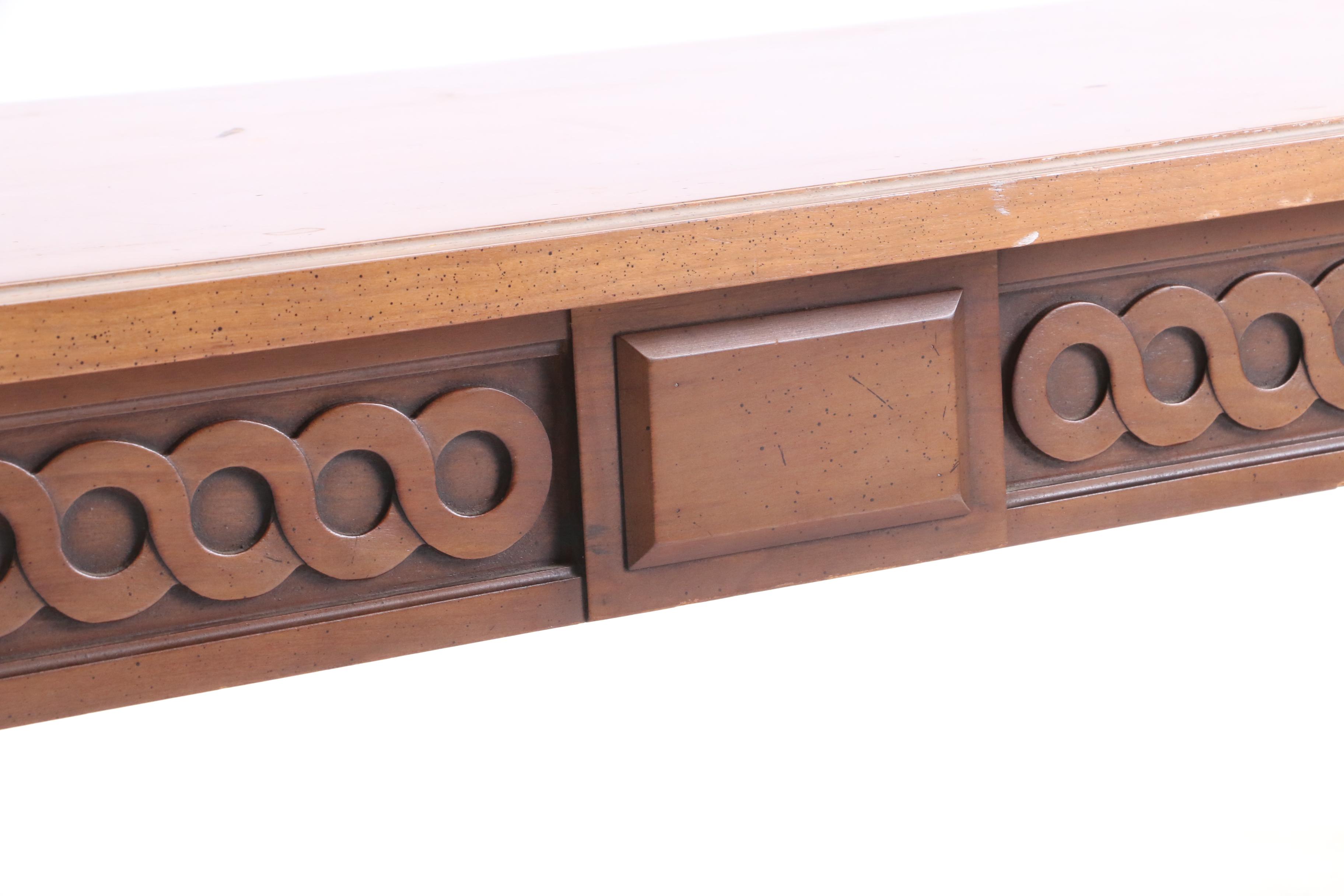 Vintage Mediterranean-Style Coffee Table