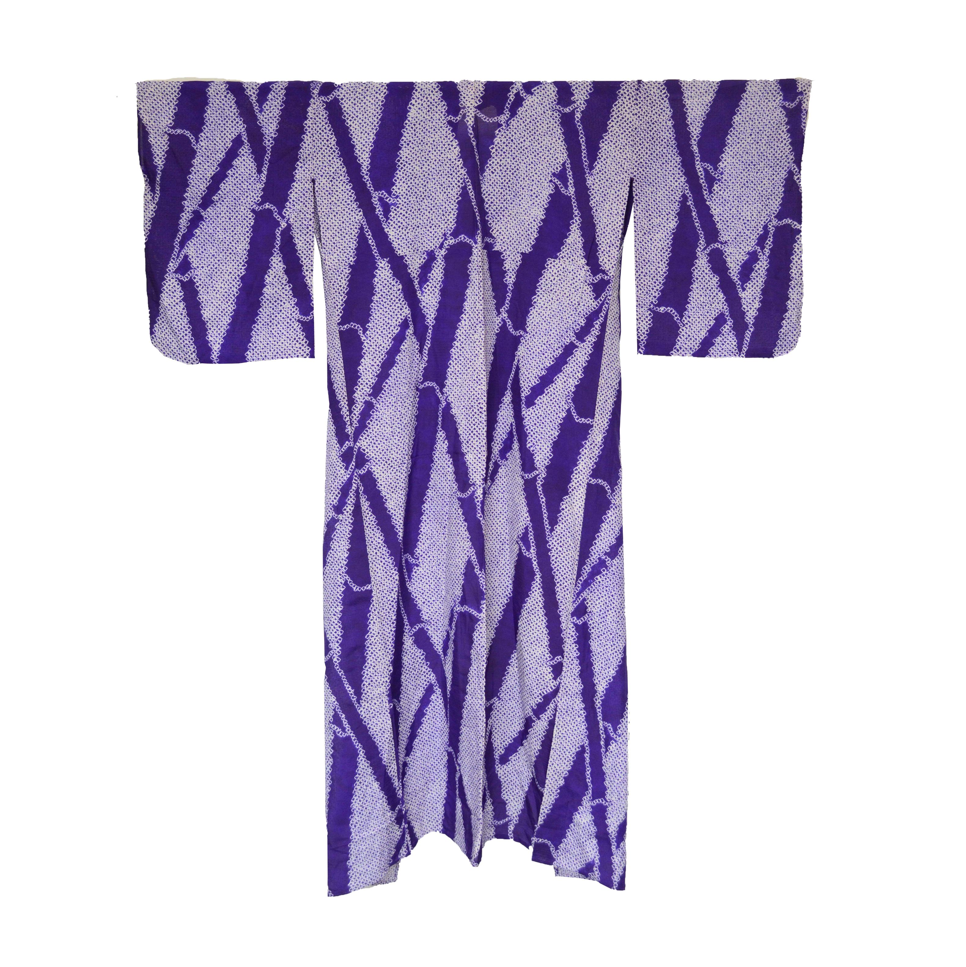 Circa 1910 Antique Handwoven Ro Silk Summer Kimono