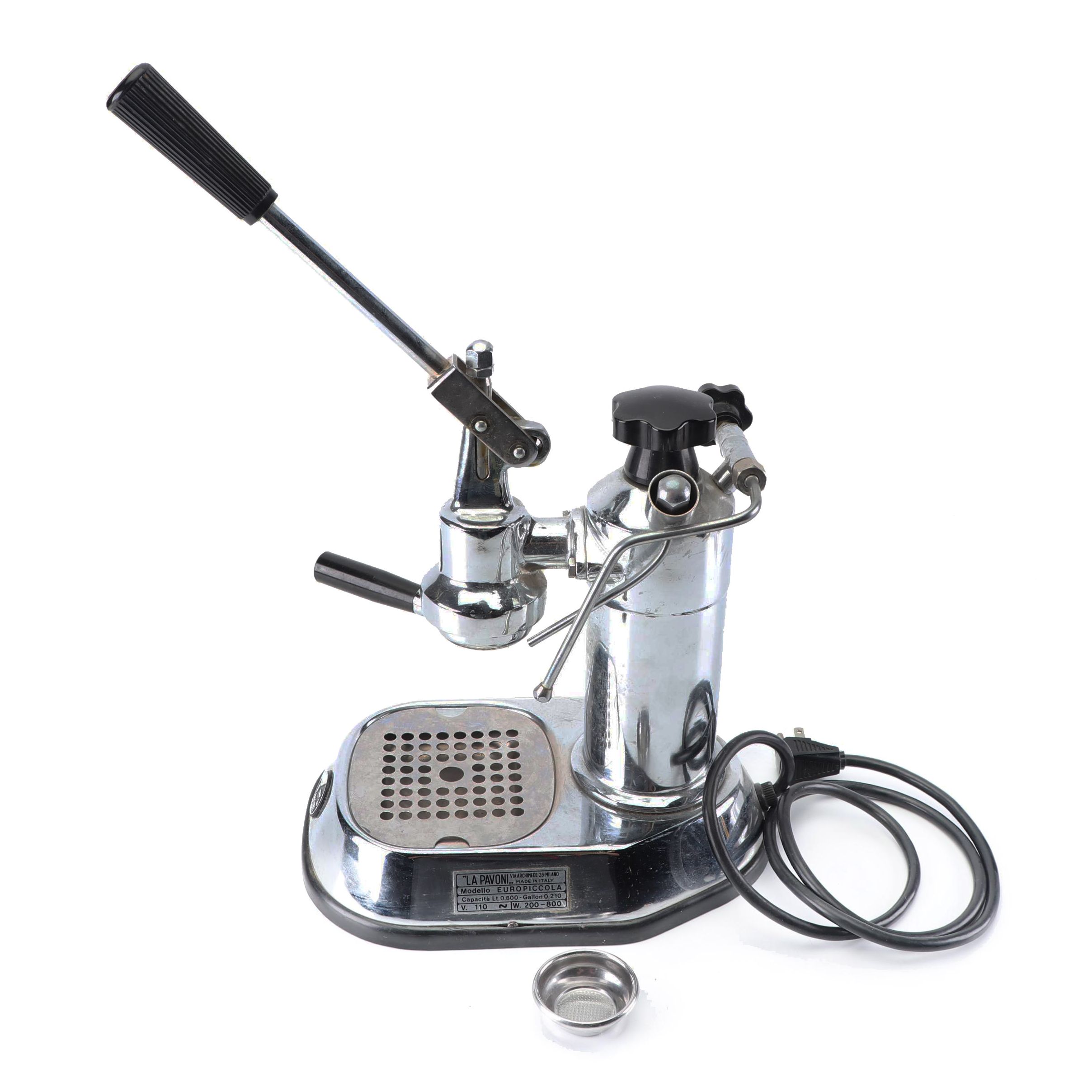 La Pavoni "Europiccola" Manual Lever Style Espresso Machine