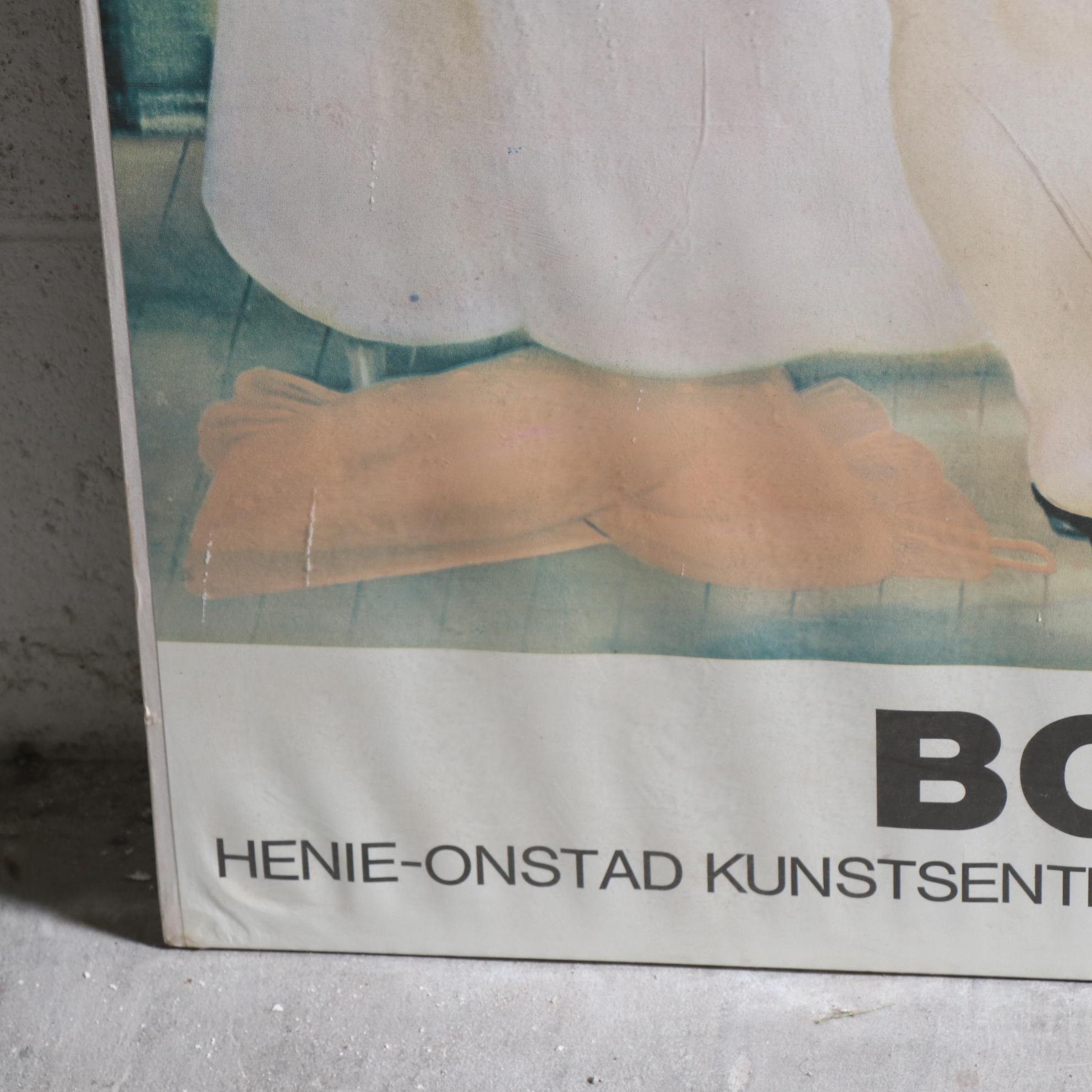 1980 Norwegian Fernando Botero Exhibition Poster "The Morning After"