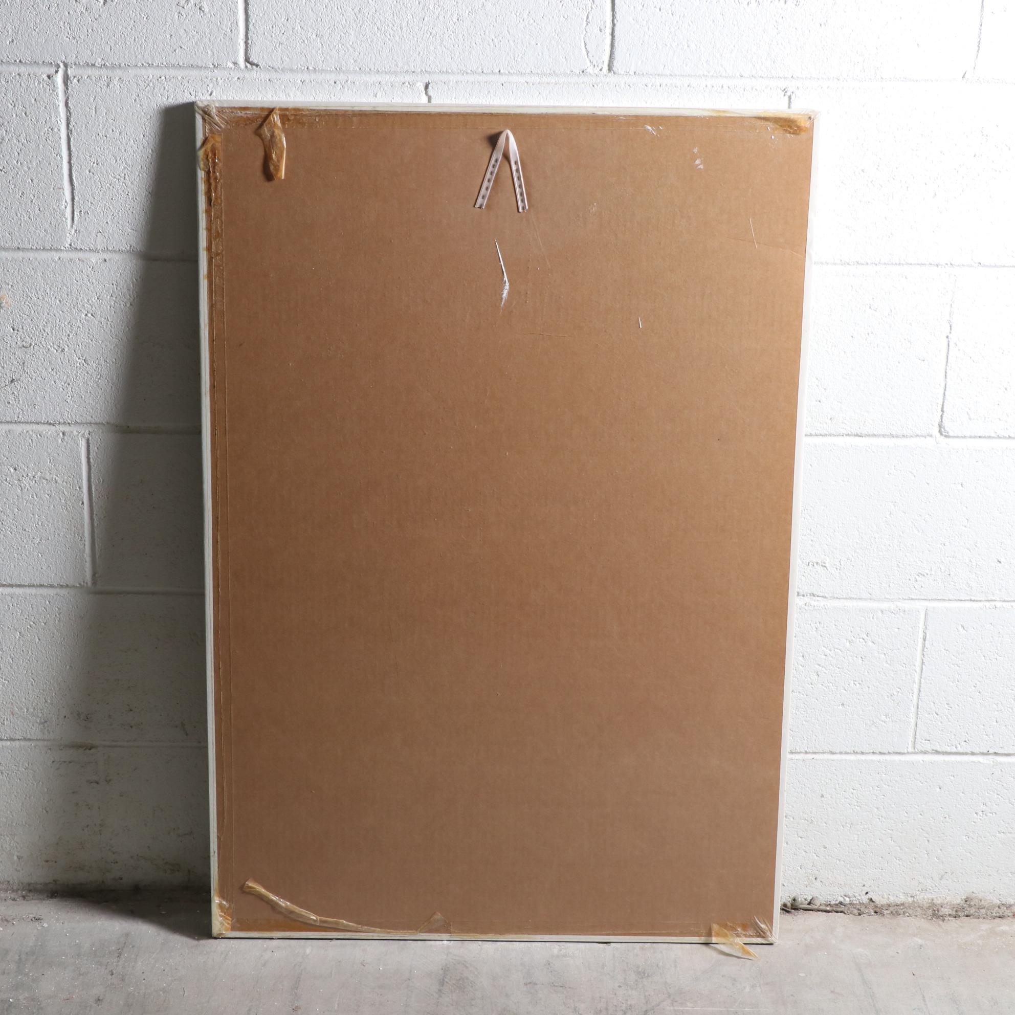 1980 Norwegian Fernando Botero Exhibition Poster "The Morning After"