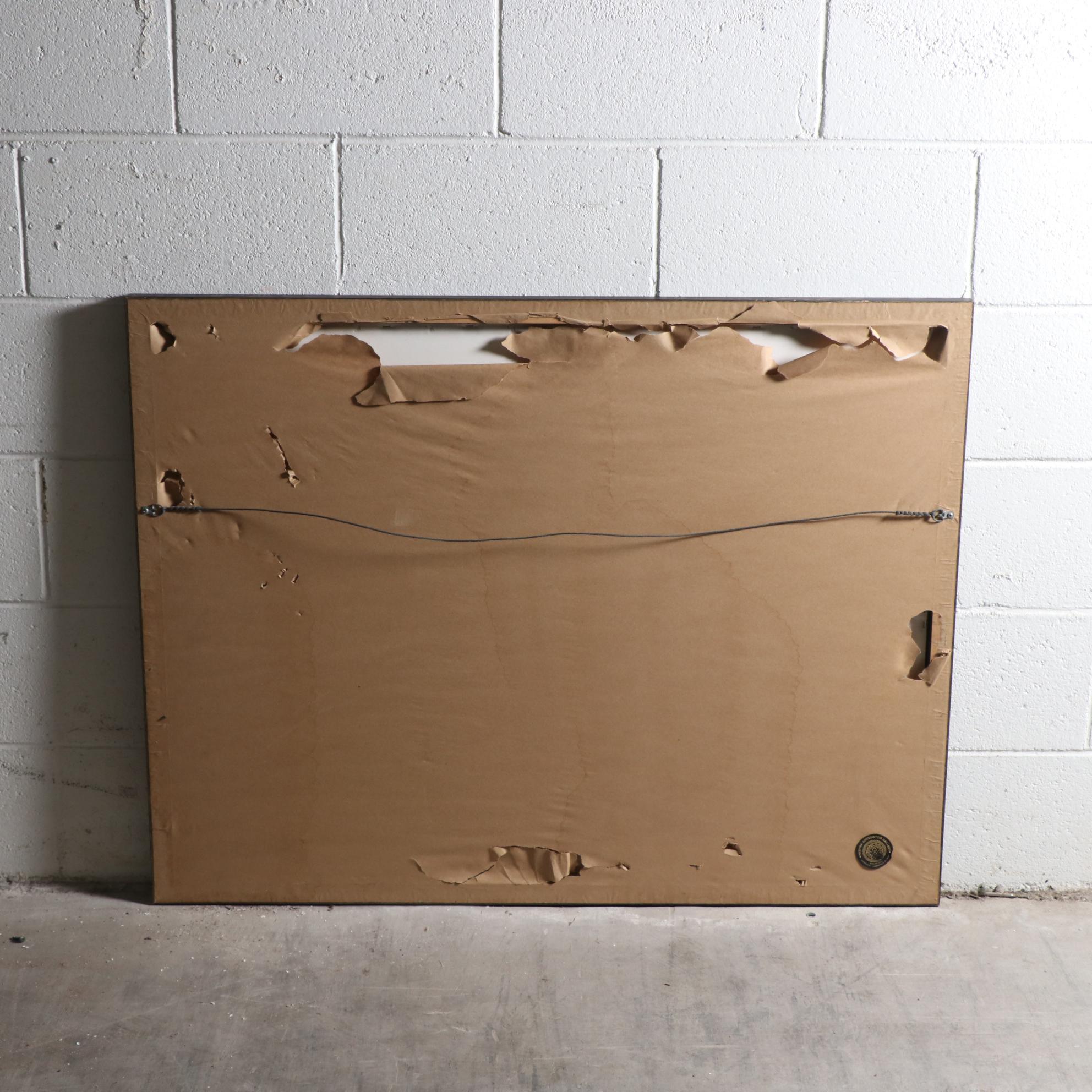 Margaret Nes Lithograph "Bardo Boats for Bill"