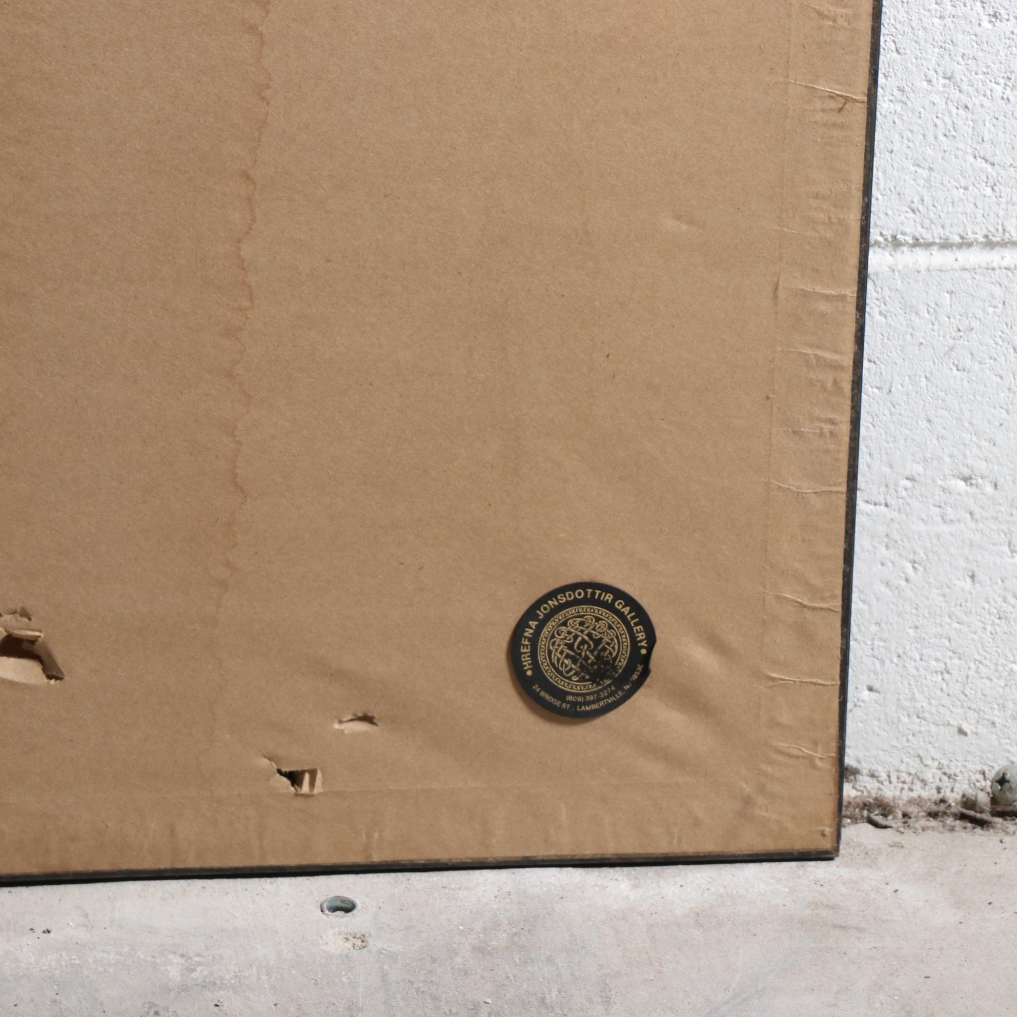 Margaret Nes Lithograph "Bardo Boats for Bill"