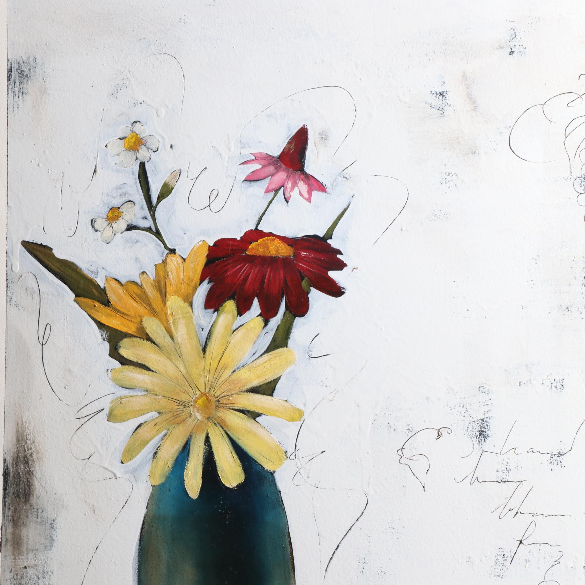 Celeste Peters Acrylic Still-Life Painting