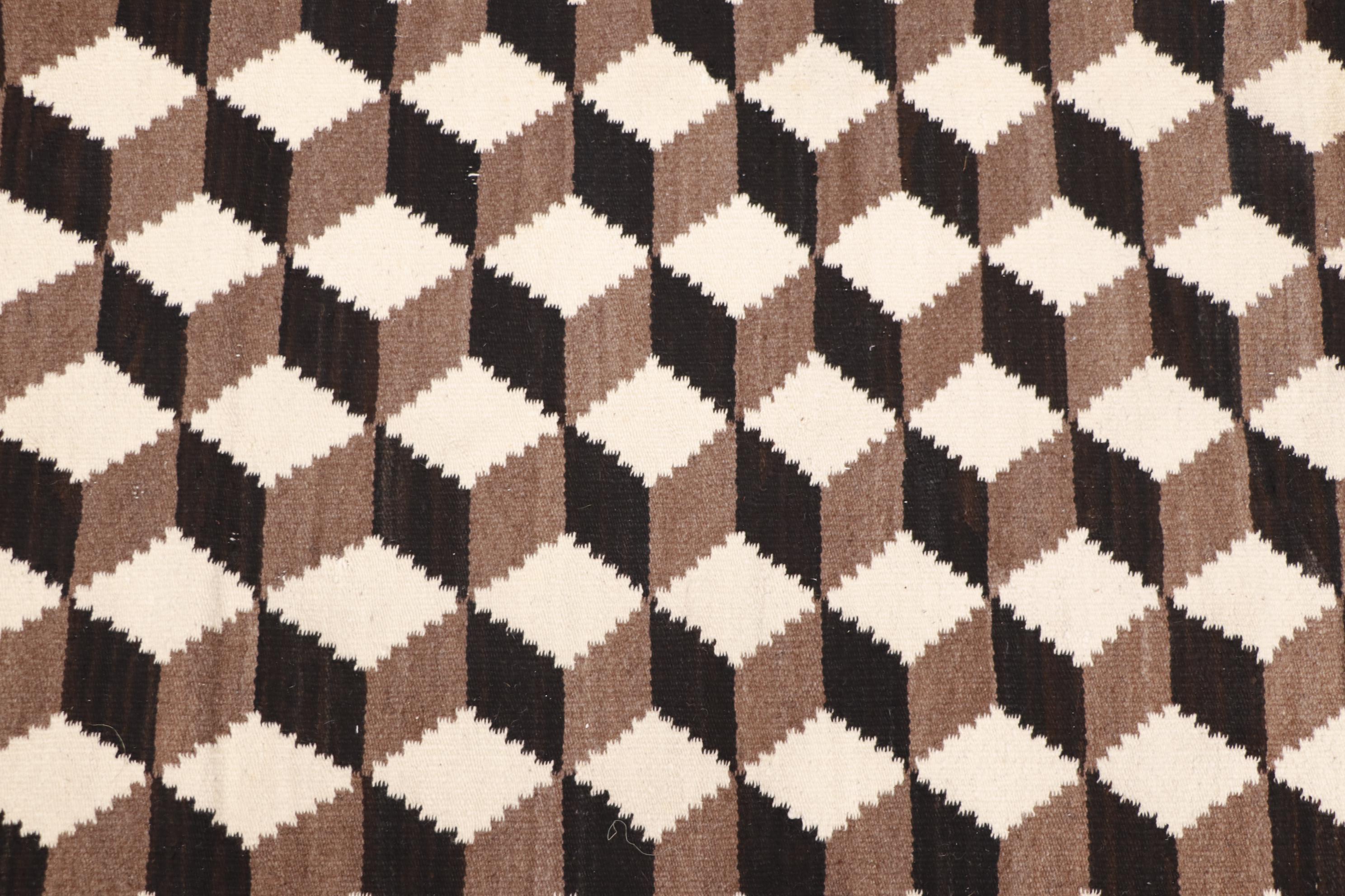 Eastern Reservation Navajo Rug, Circa 1960